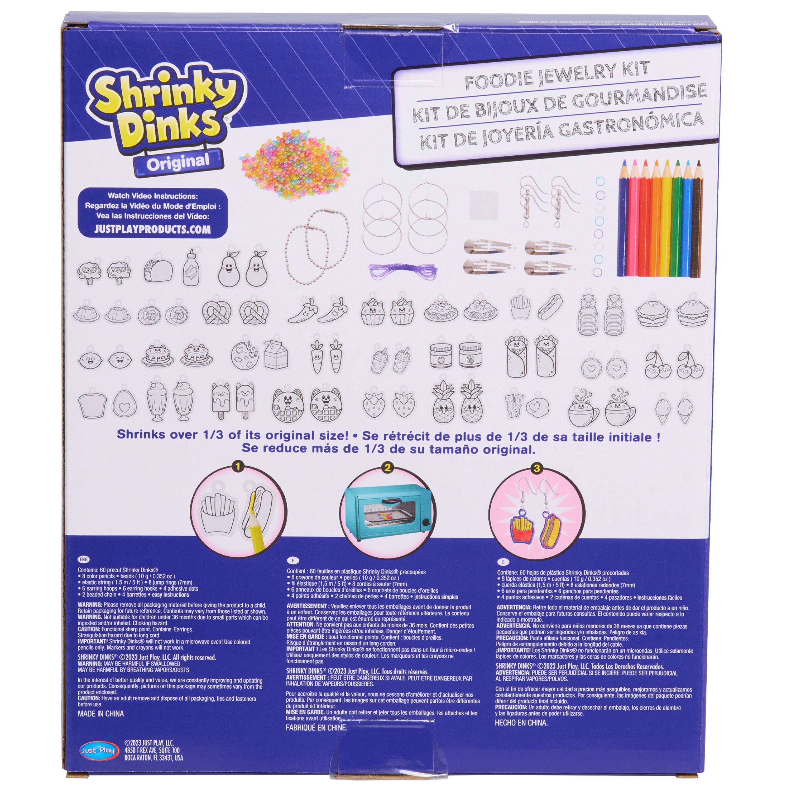 Just Play® Shrinky Dinks Foodie Jewellery Kit