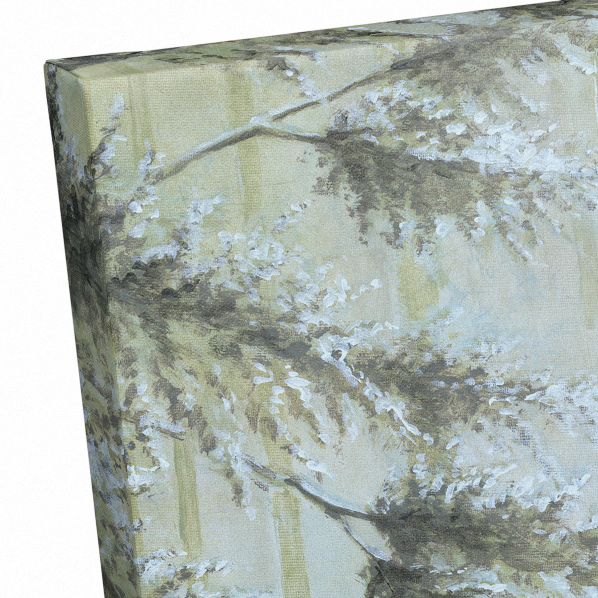 Buck In Woods Canvas Wall Art