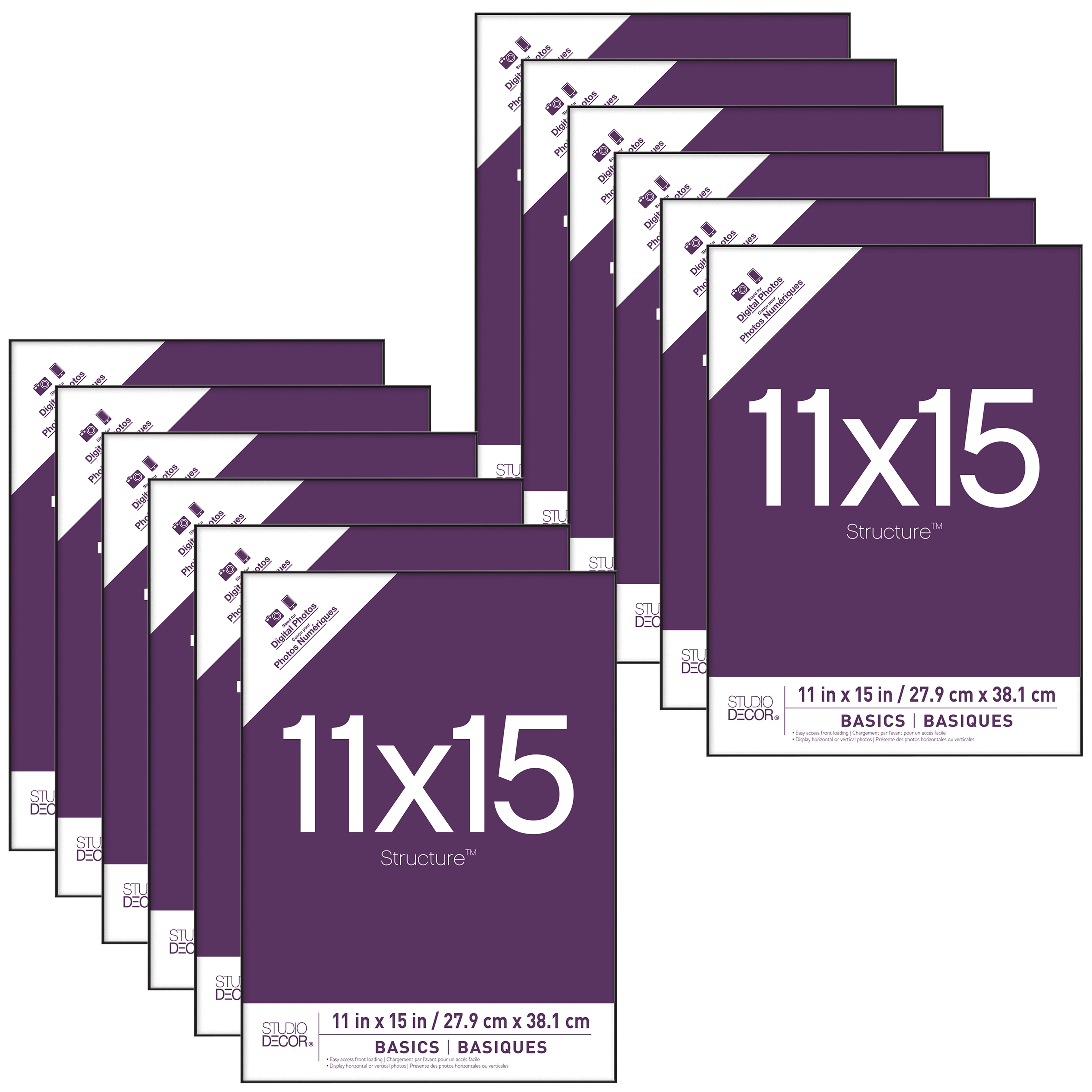 12 Pack: Black Frame, Basics by Studio Décor®