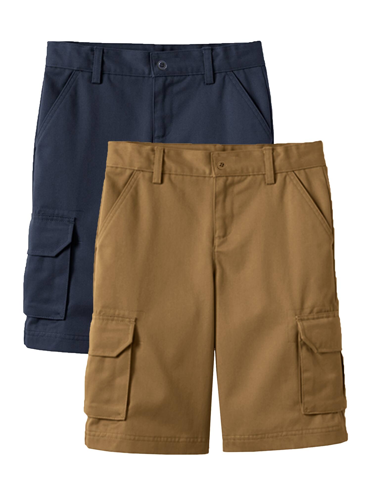 Galaxy by Harvic Boy's Stretch Cotton Cargo Shorts