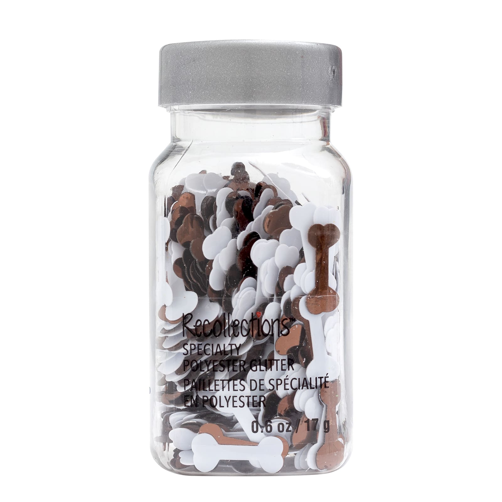 12 Pack: Dog Bone Specialty Polyester Glitter by Recollections™