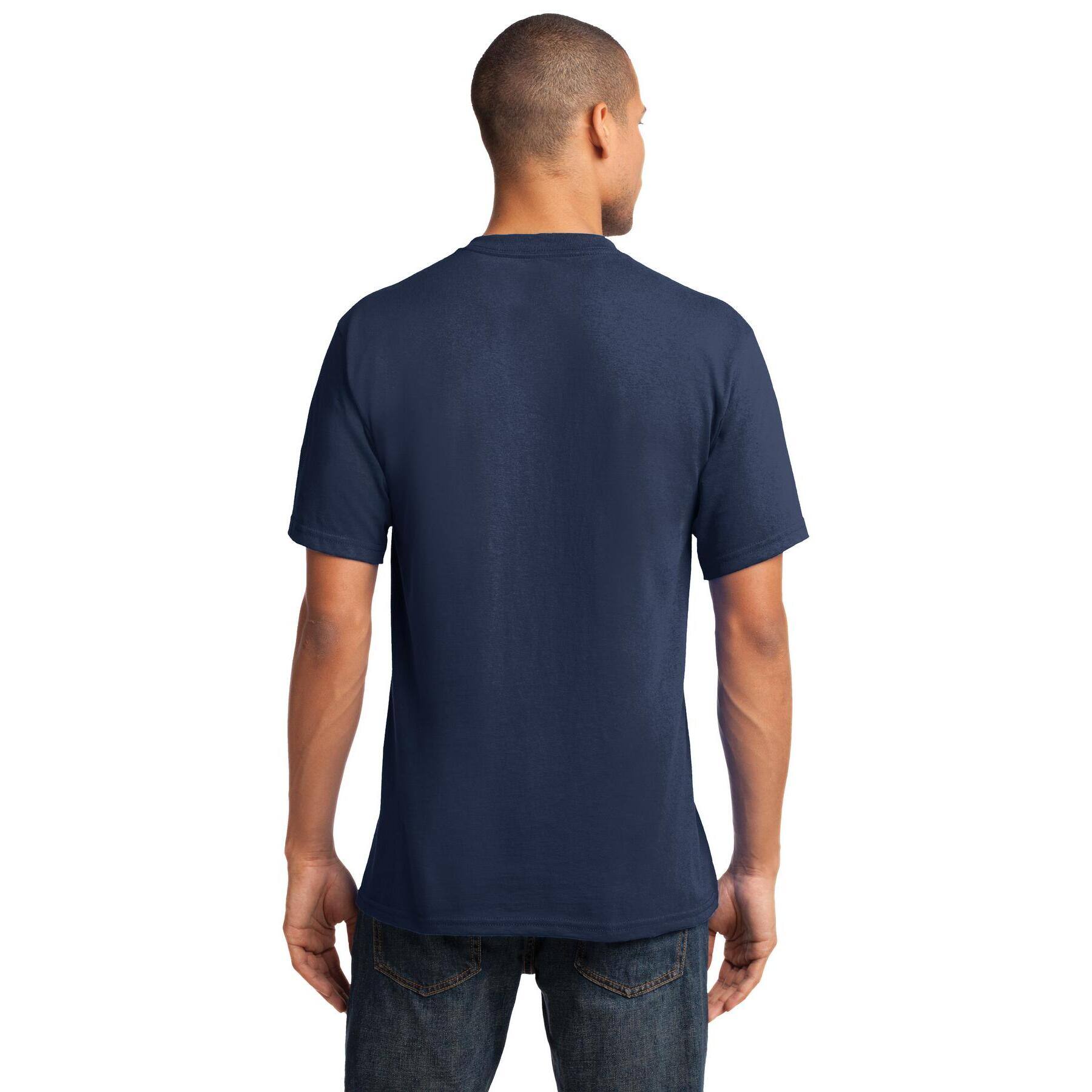 Port & Company® Men's Core Cotton V-Neck T-Shirt