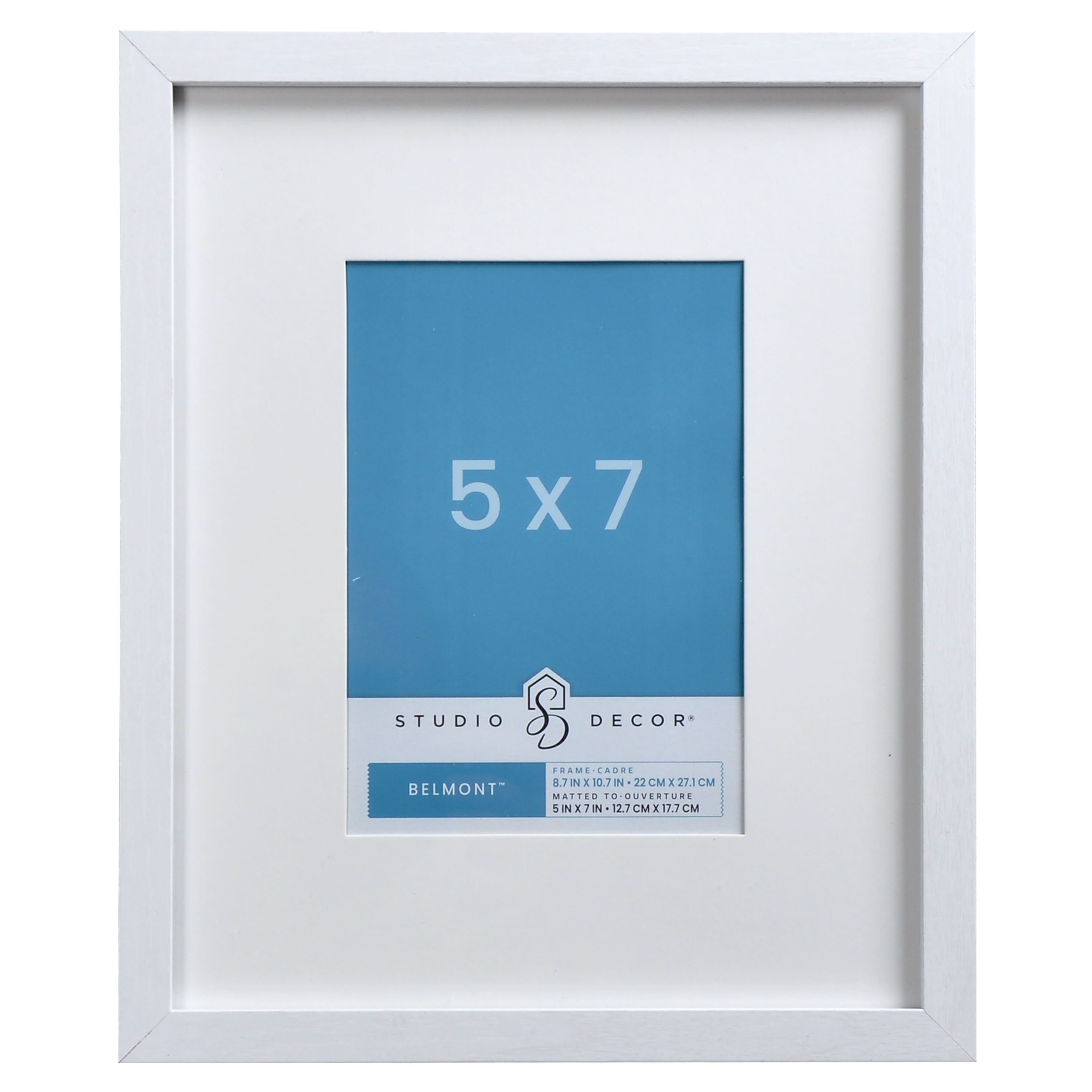 8 Pack: Narrow Belmont Frame with Mat by Studio Décor®