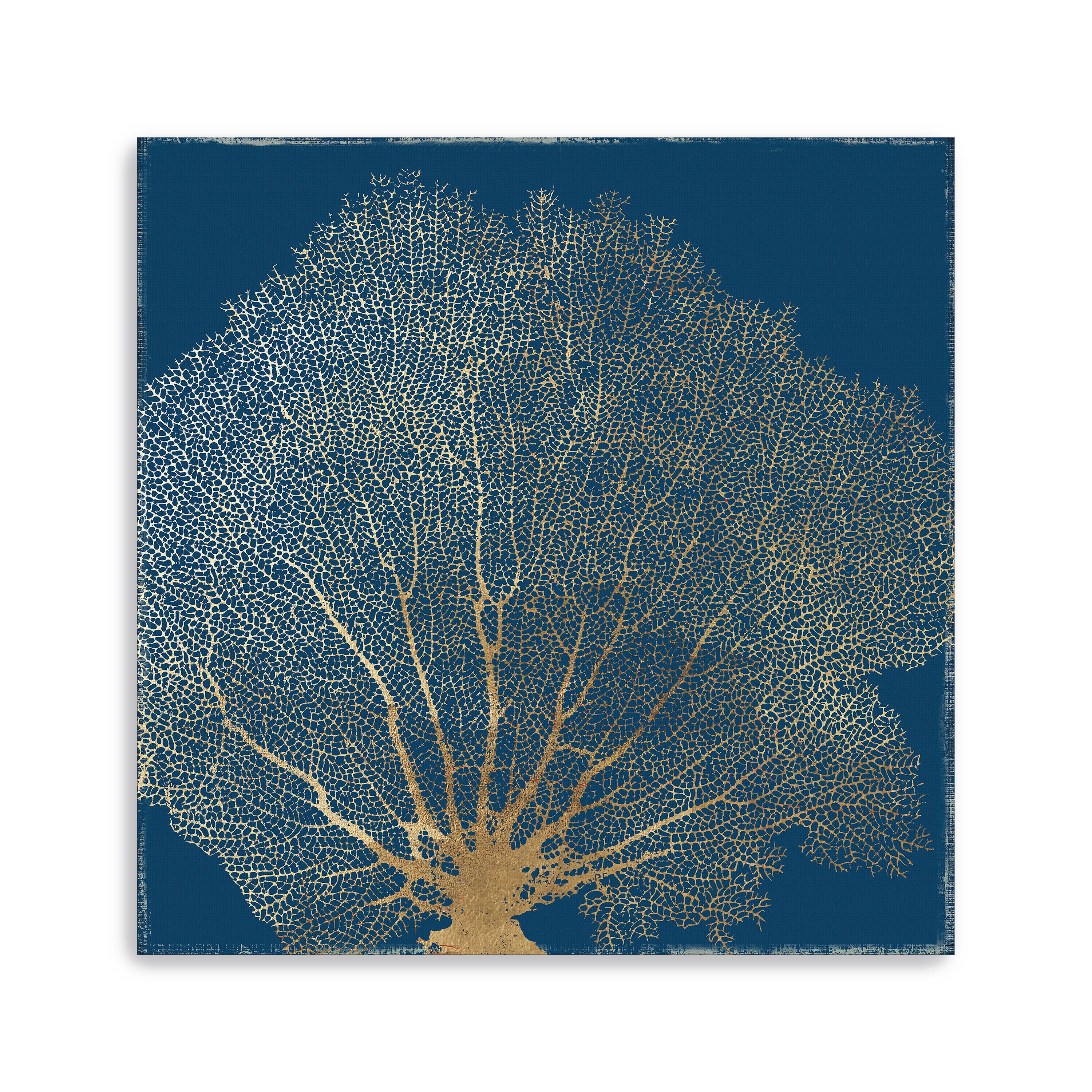 Gold Coral II Canvas Giclee