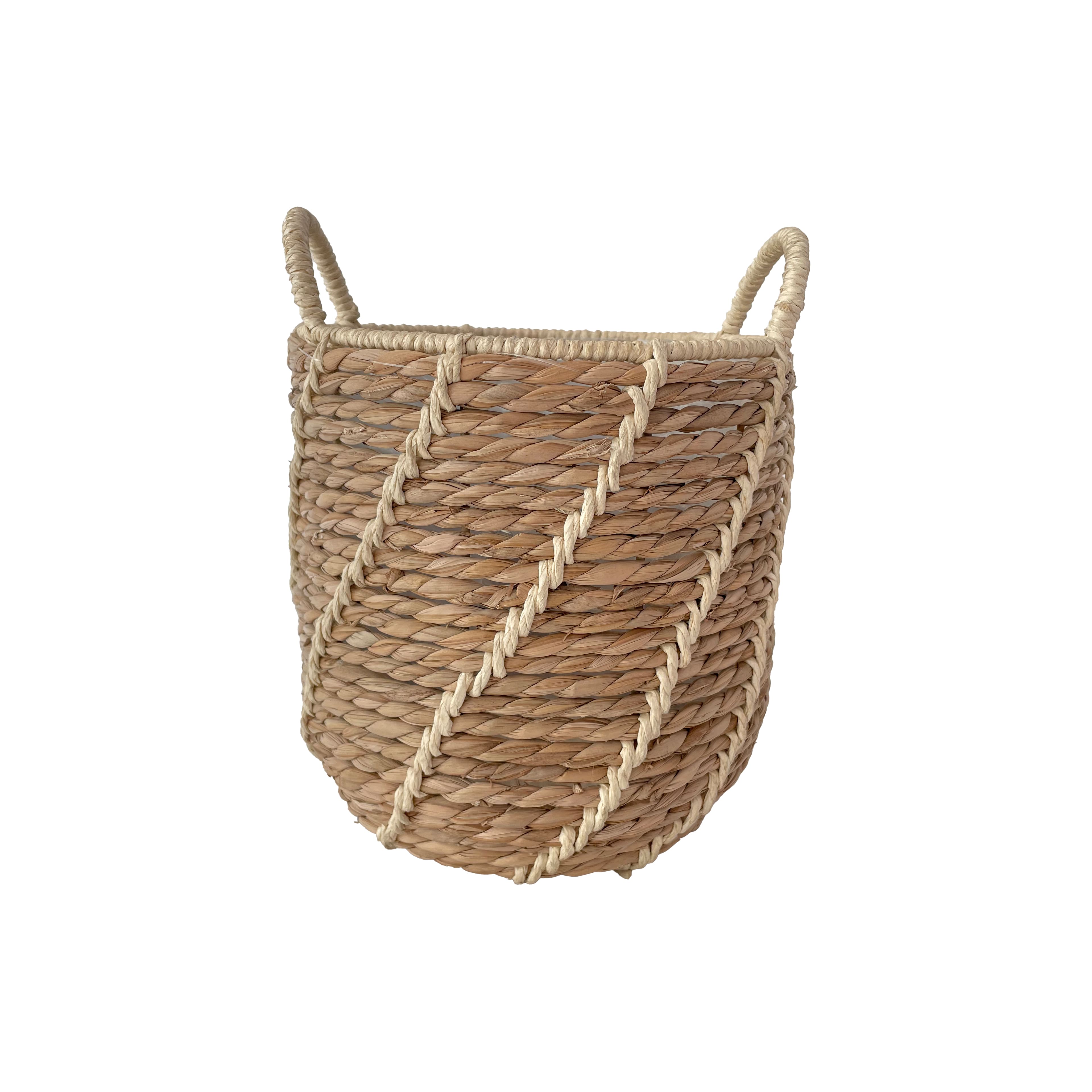 10.75" Woven Rush Basket with Handles by Ashland®