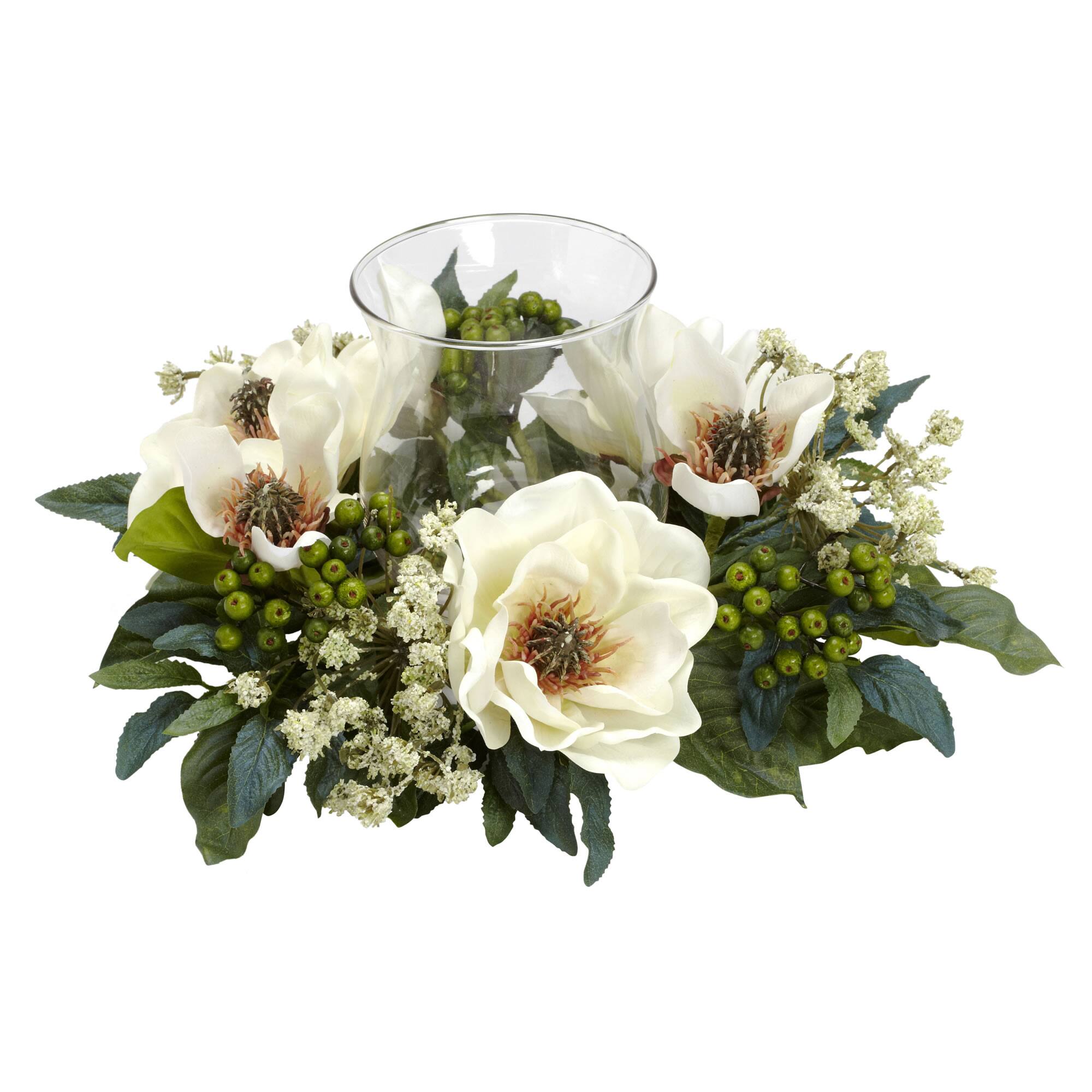 Multi-Colored Floral Arrangement in White Metal Pitcher Silicone