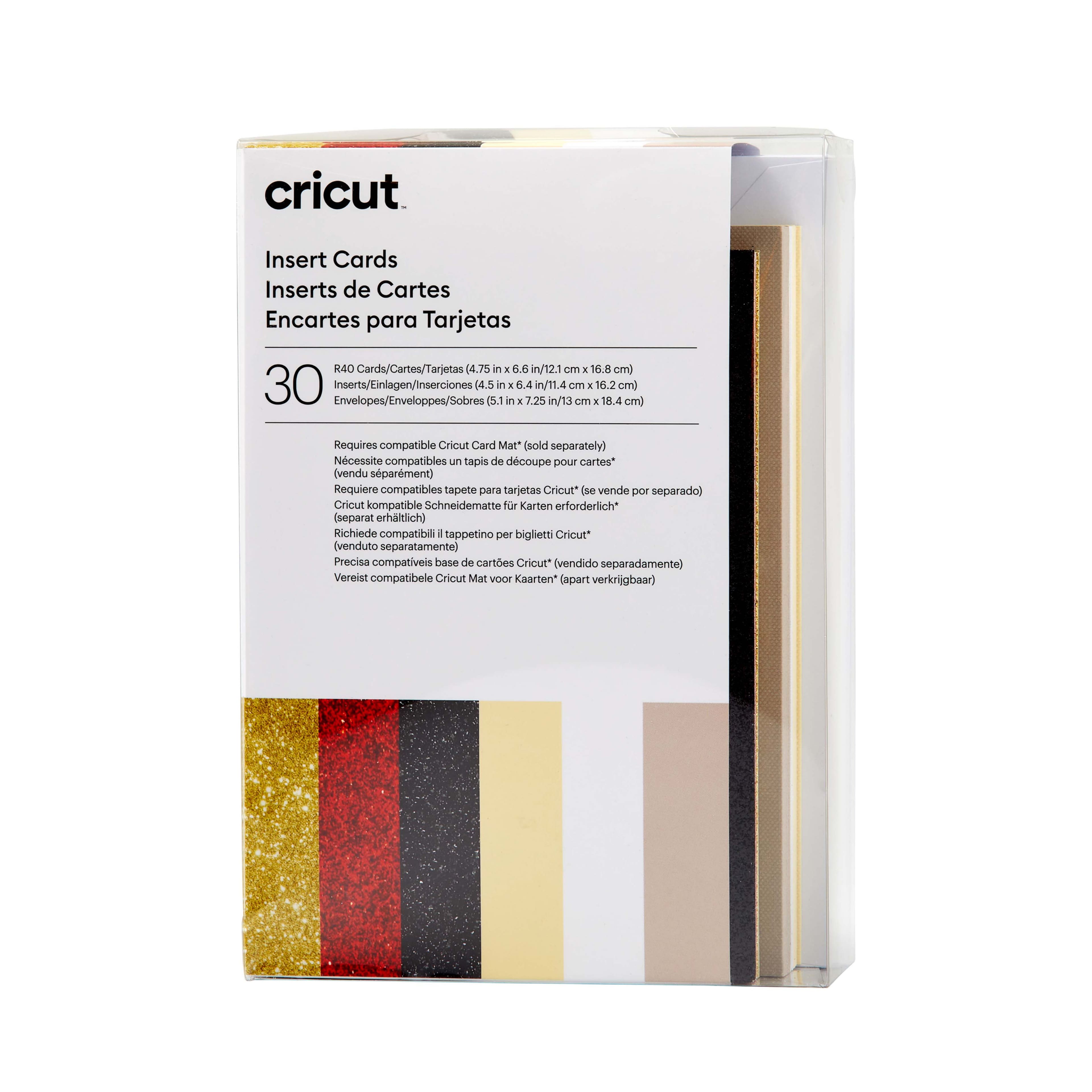 Cricut&#xAE; R40 Insert Cards, Glitz and Glam Sampler