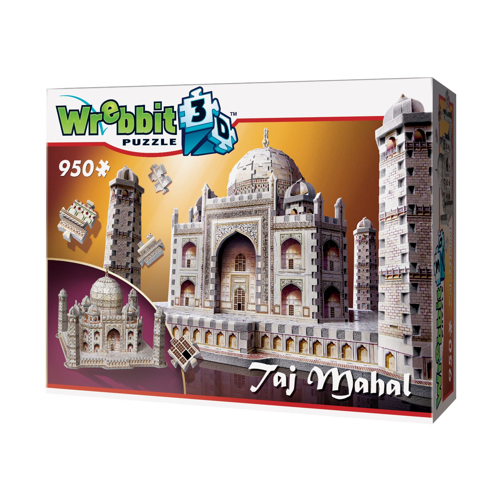 Wrebbit 3D Puzzle&#x2122; Taj Mahal 950 Piece Puzzle