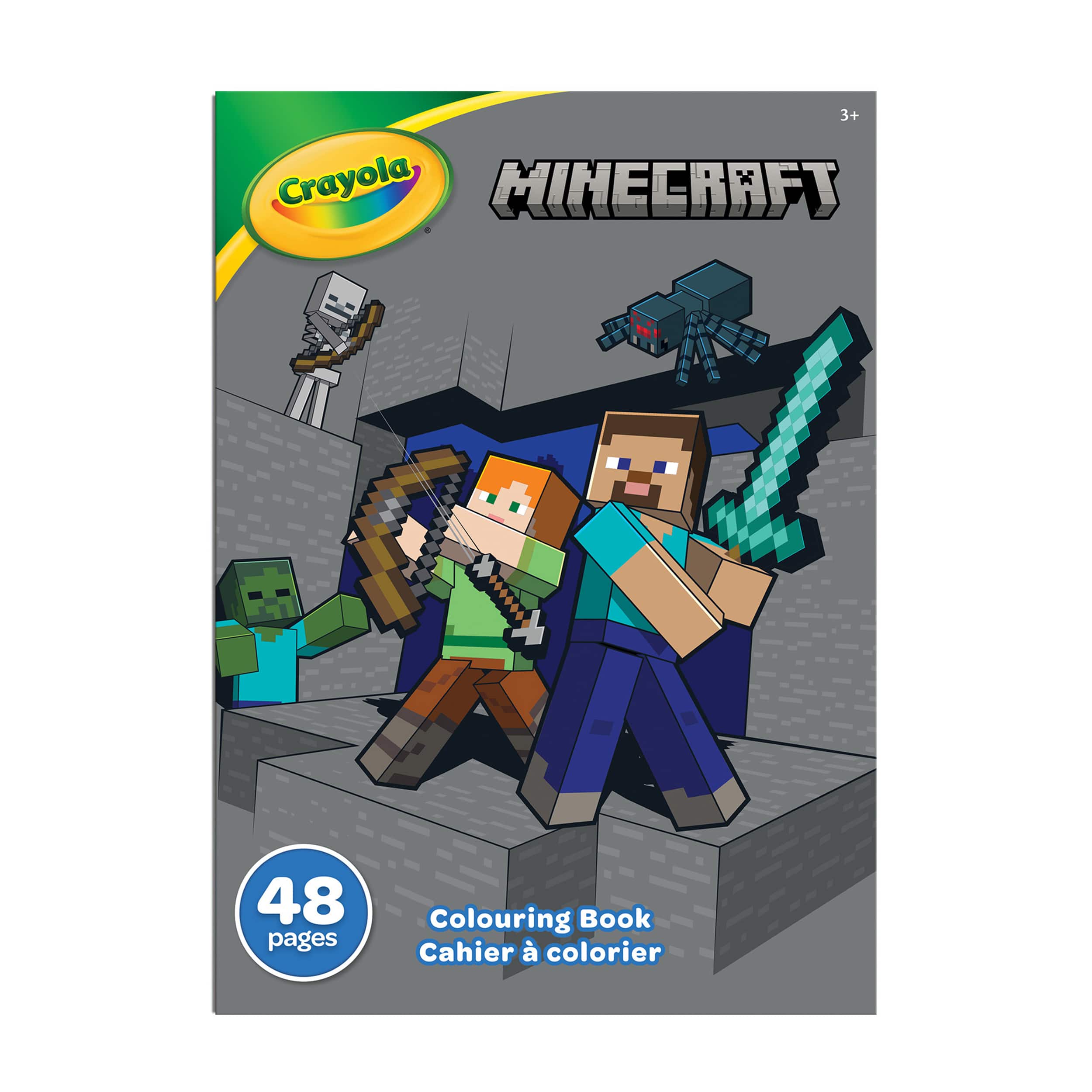 Crayola® Minecraft Colouring Book