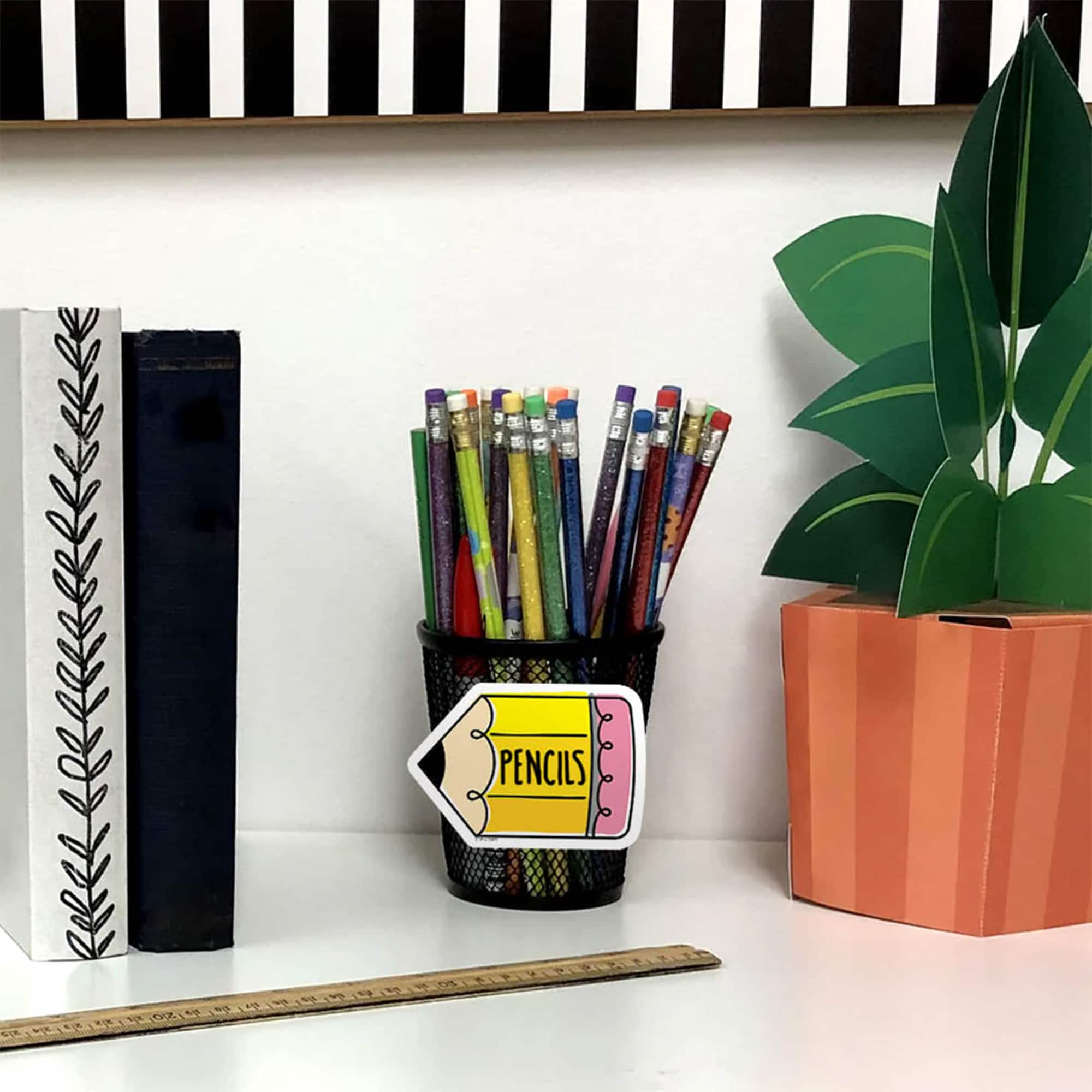 Creative Teaching Press® Core Décor Doodle Pencil Designer Cut-Outs, 3 Packs of 36