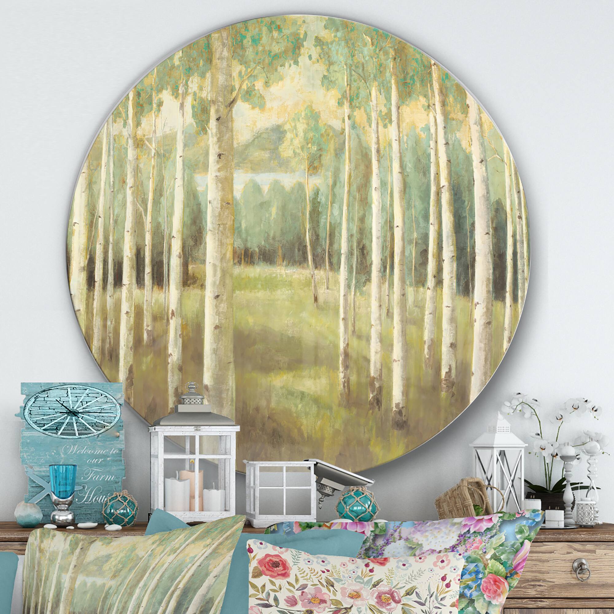 Designart - Aspens Neutral Forest