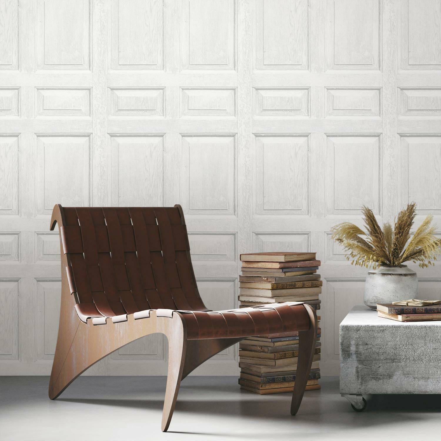 Roommates Beveled Wood Paneling Peel &#x26; Stick Wallpaper