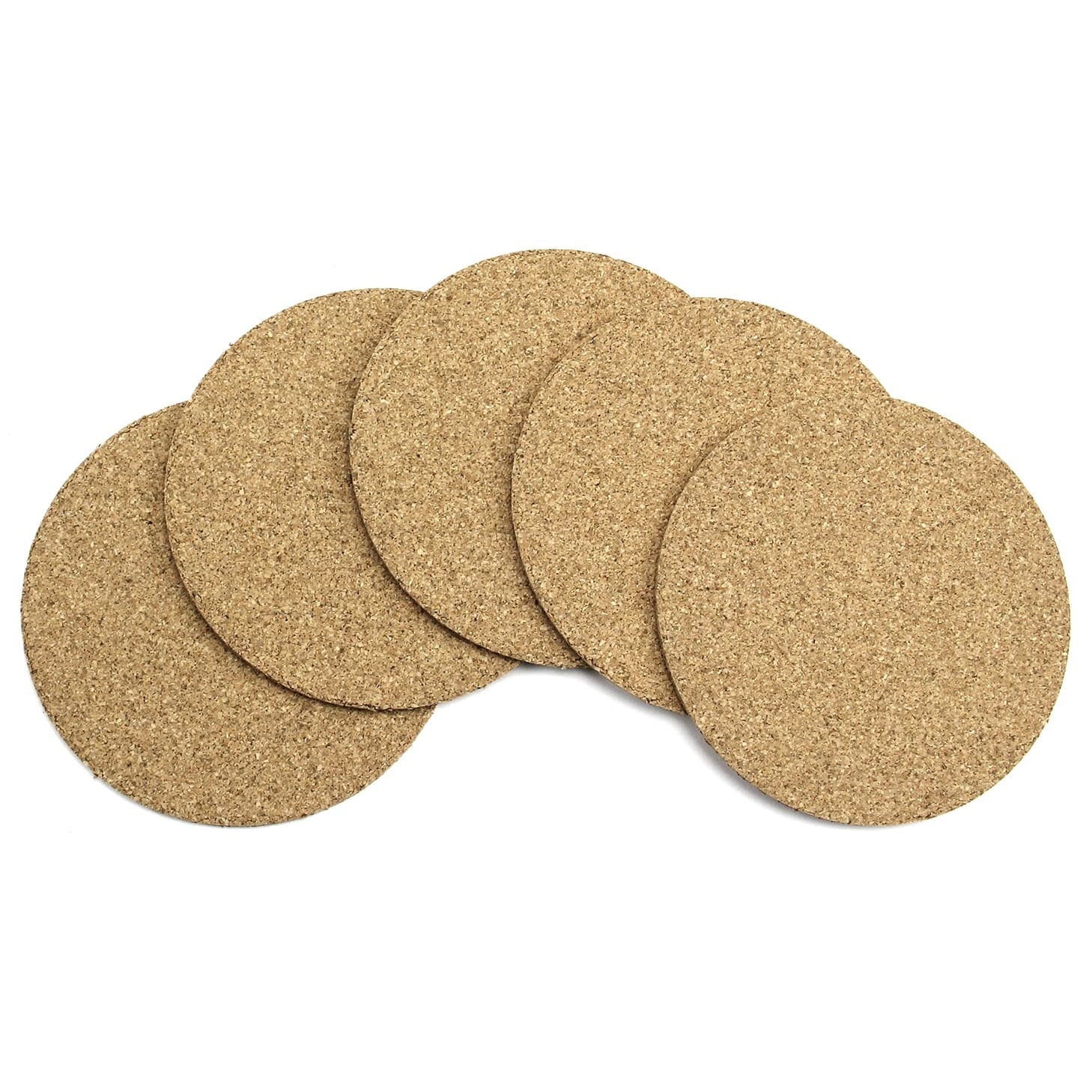 Hygloss&#xAE; 4&#x22; Round Cork Coasters, 6ct.