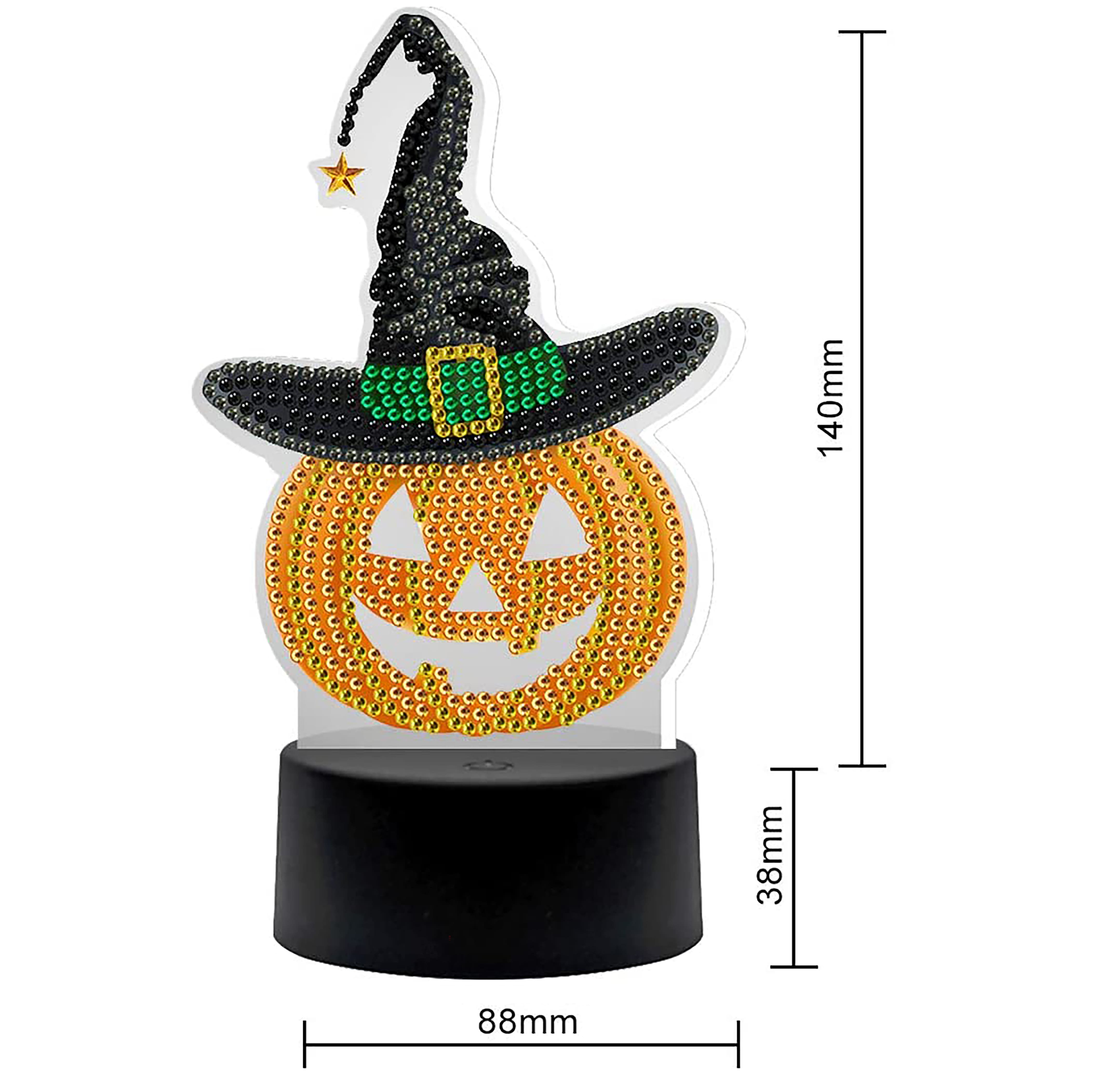 Sparkly Selections Pumpkin Lamp Diamond Art Kit