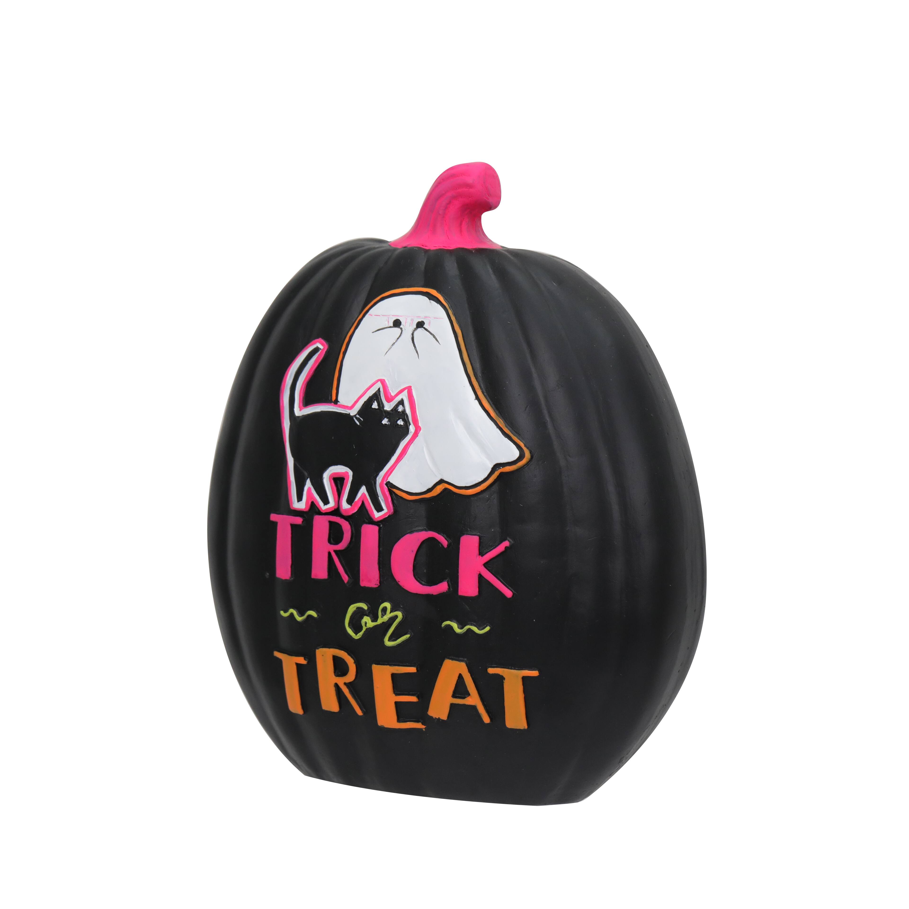 9.5&#x22; Trick or Treat Pumpkin Tabletop D&#xE9;cor by Ashland&#xAE;