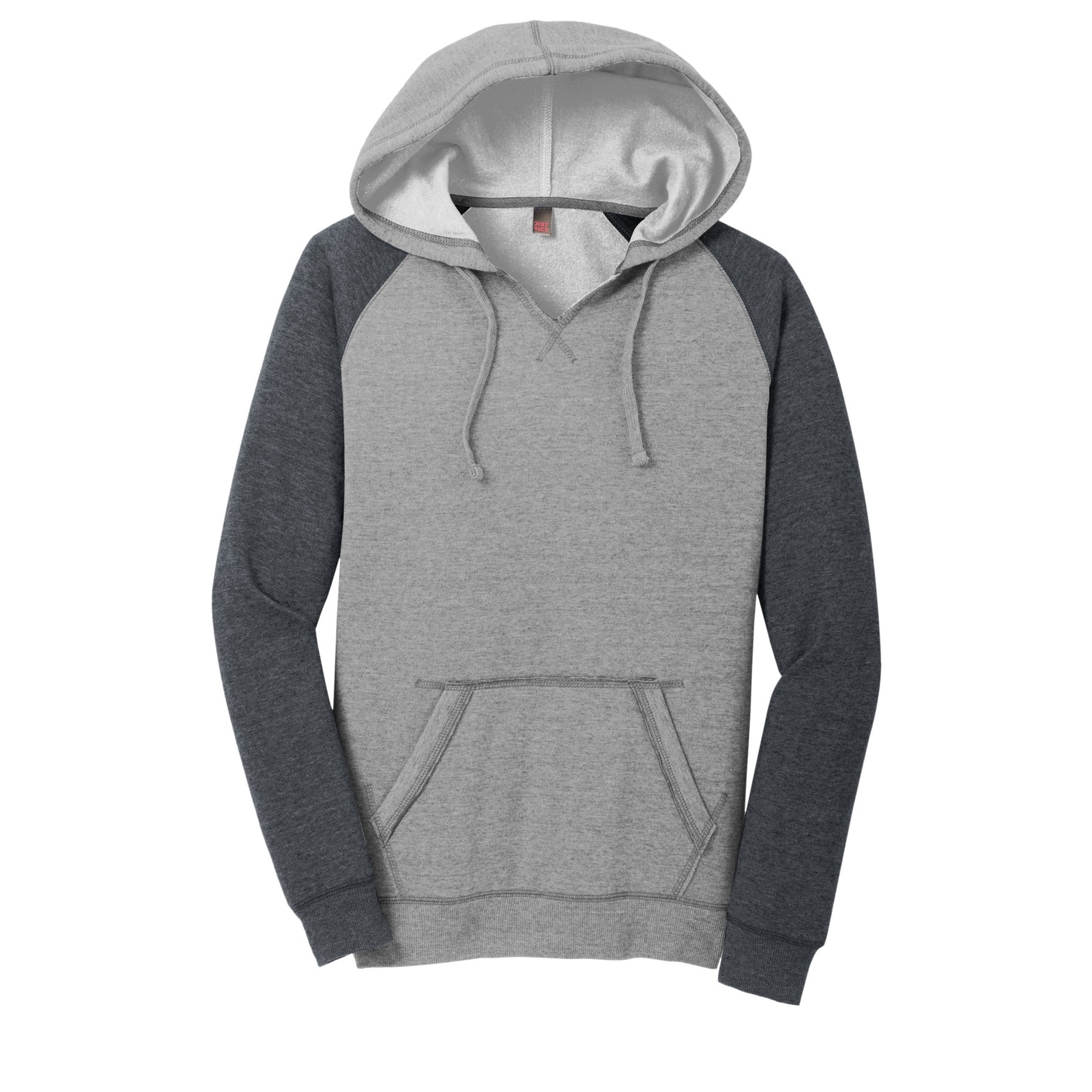 District® Women's Lightweight Fleece Raglan Hoodie