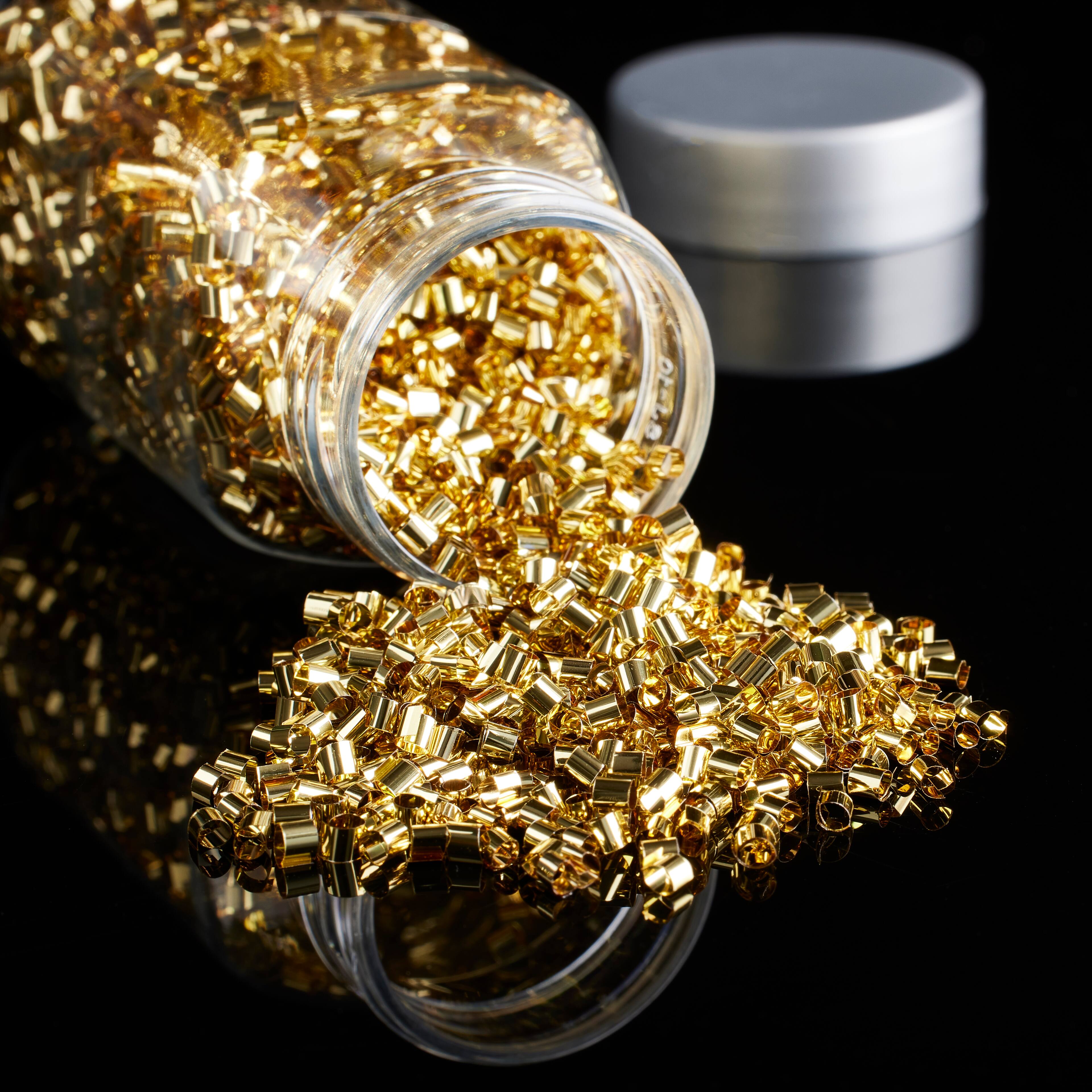 12 Pack: Gold Specialty Polyester Glitter by Recollections™