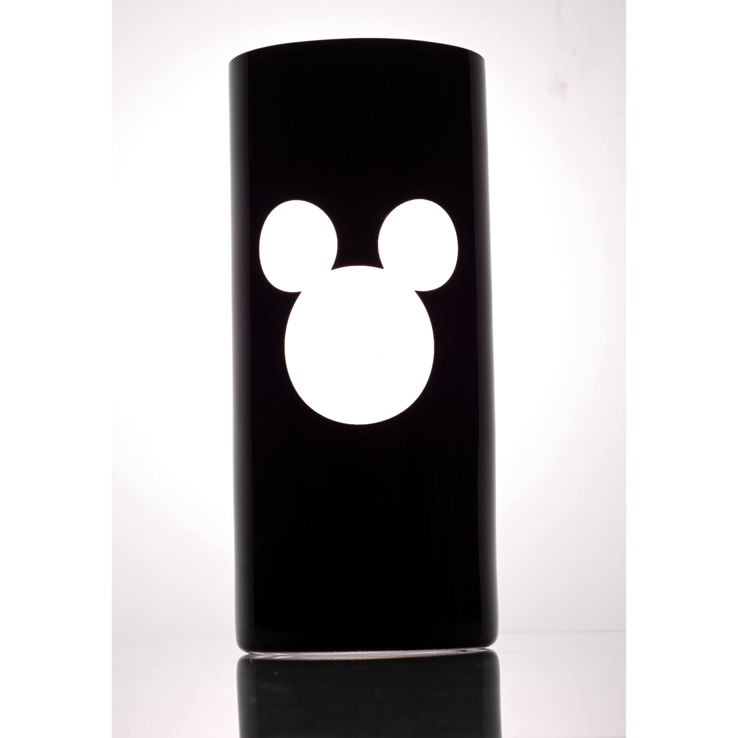 Joyjolt Disney 17 oz Luxury Mickey Mouse Crystal Highball Glass, 2ct.  Michaels Multicolor Drinking Glass • Price »