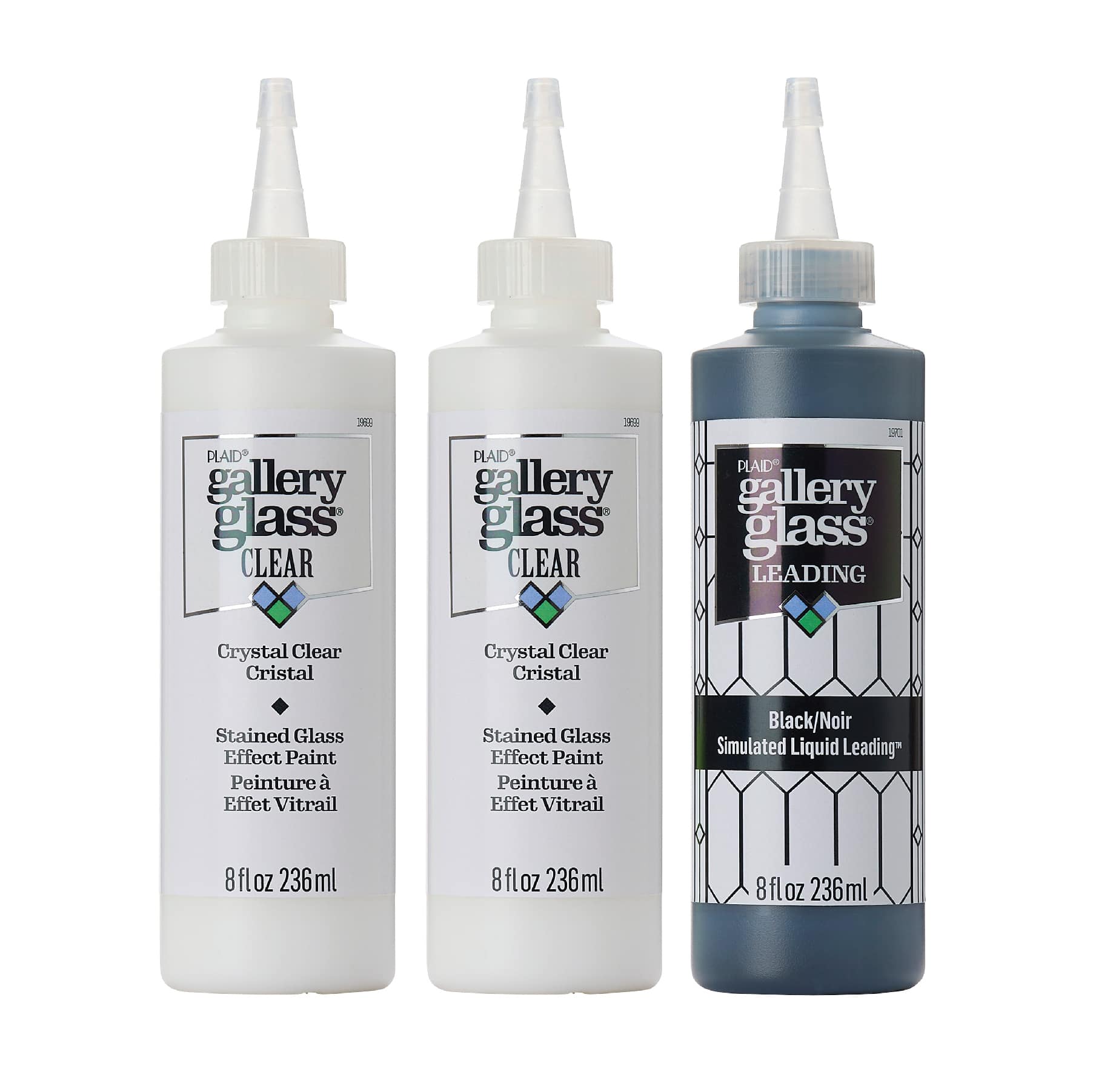 Plaid&#xAE; Gallery Glass&#xAE; Privacy Window Stained Glass Paint Set