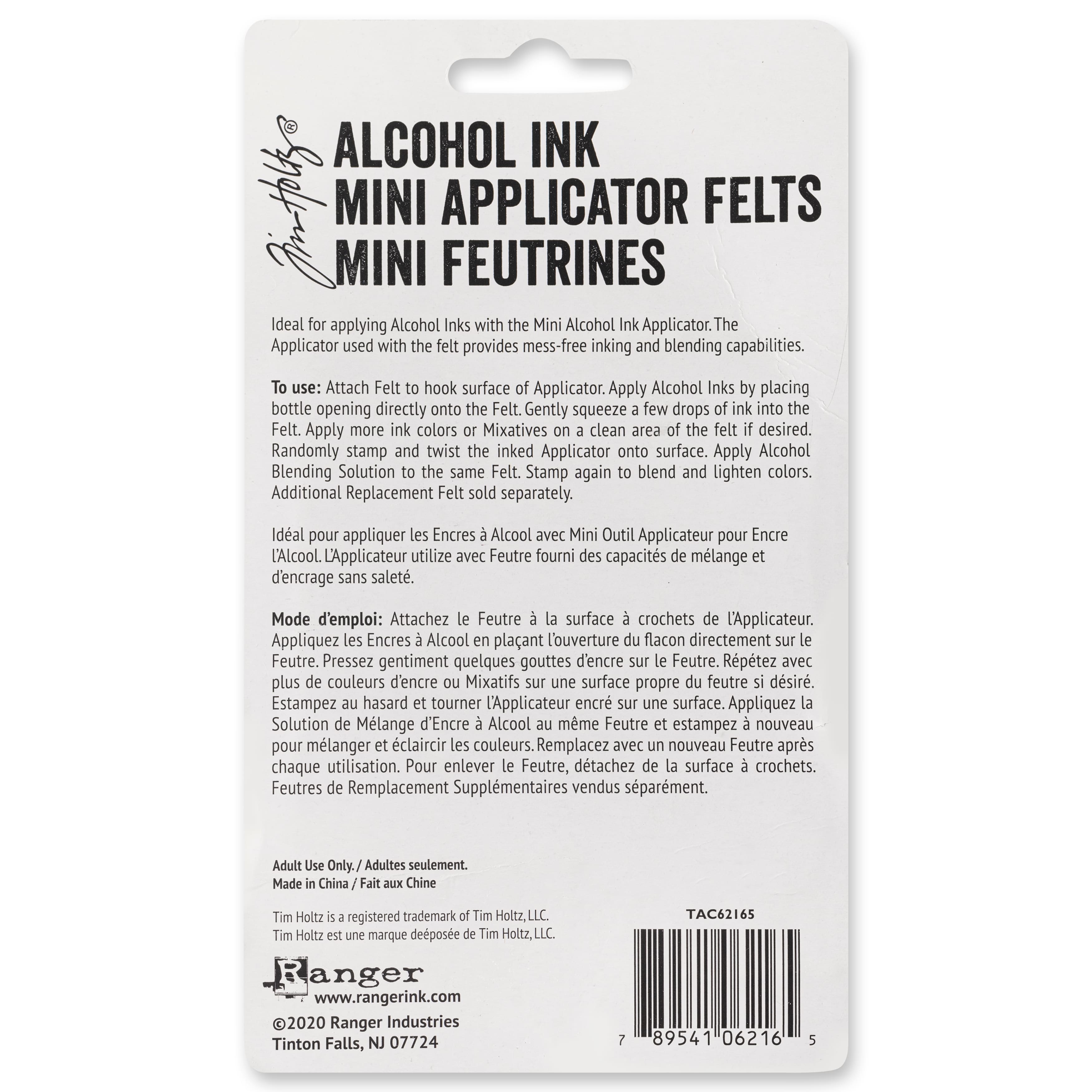 Tim Holtz&#xAE; Alcohol Ink Mini Applicator Tool Replacement Felts