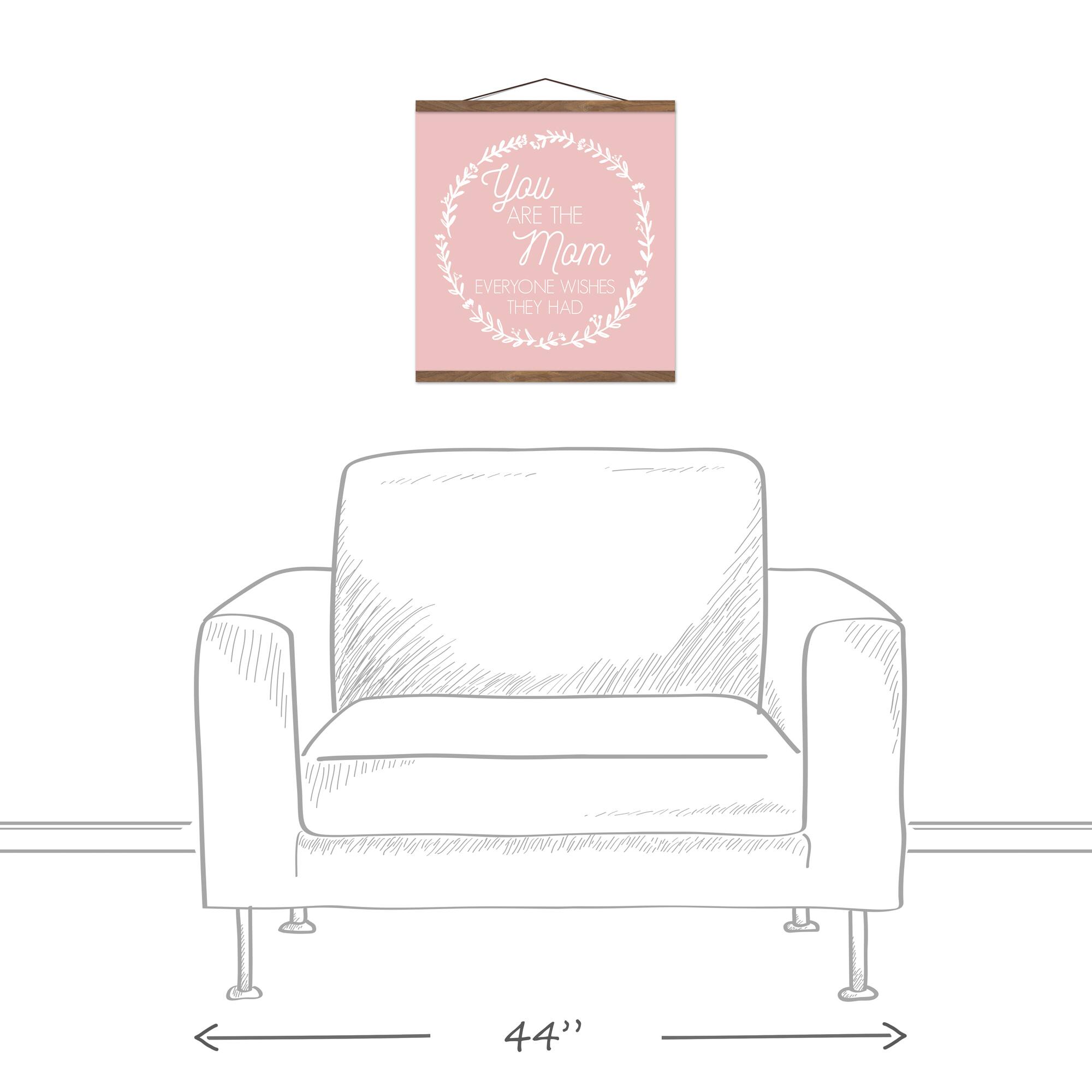 Everyone Wishes They Had You Teak Hanging Canvas