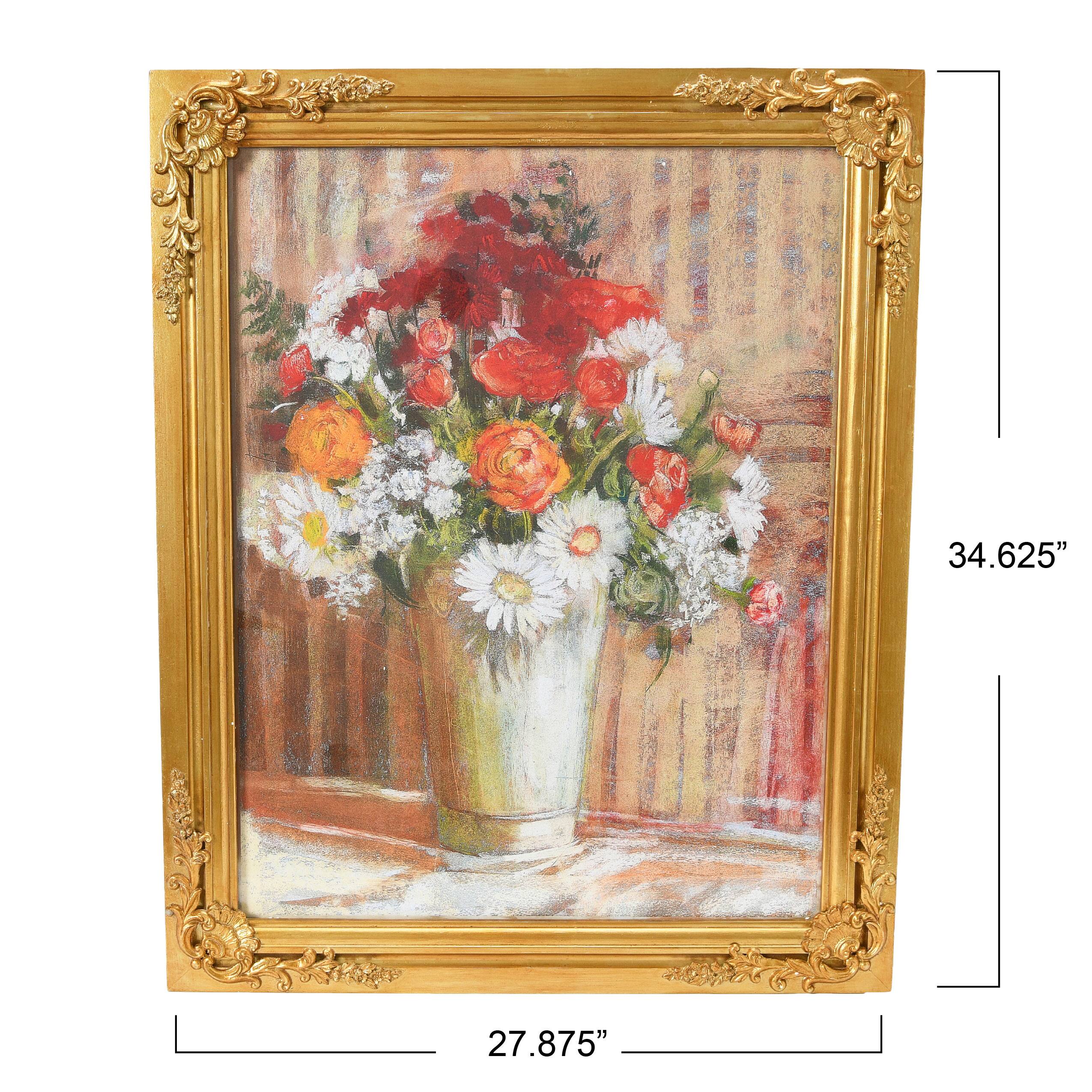 Hello Honey&#xAE; Framed Vintage Reproduction Floral Print Wall Art