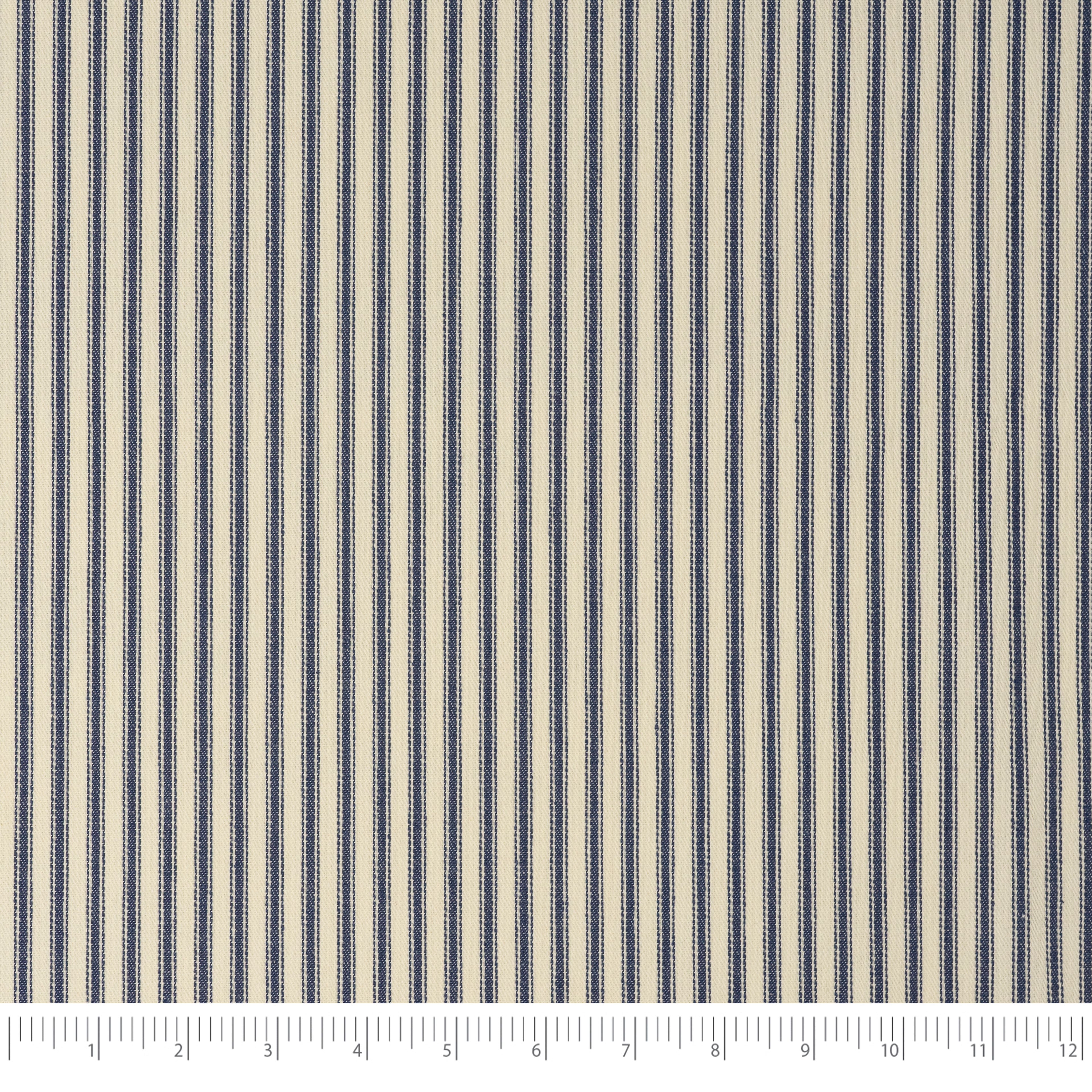 Roc-Lon Woven Ticking Stripe Cotton Fabric