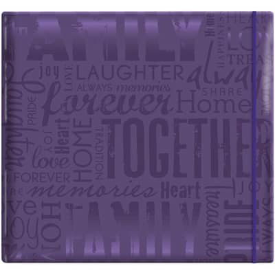 MBI Family Purple Gloss Post Bound Album | 12" x 12" | Michaels®
