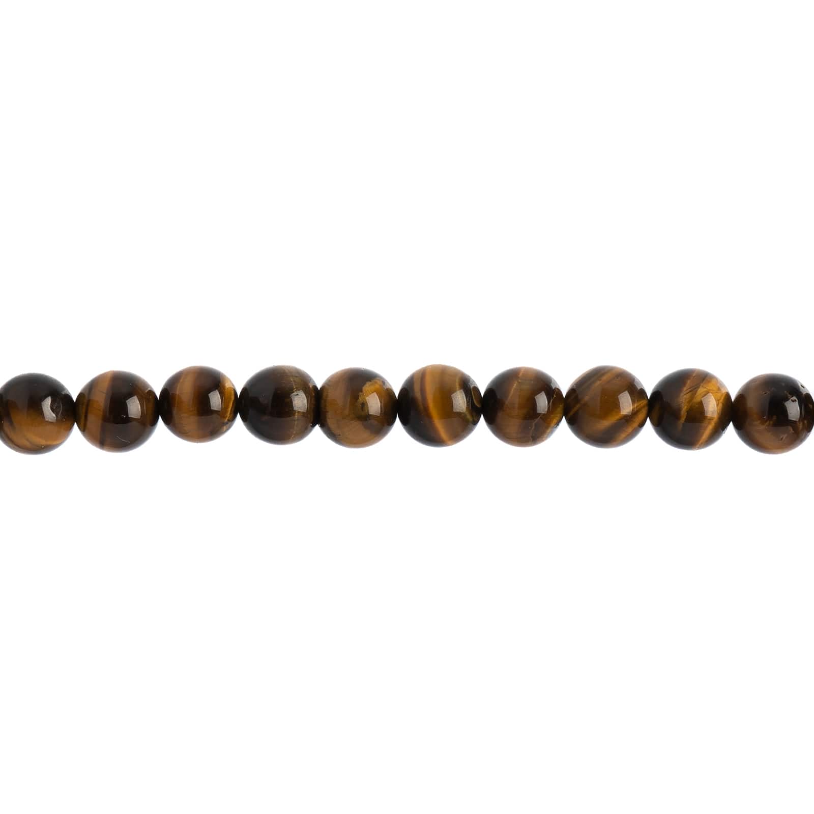 John Bead Earth's Jewels Natural Stone Round Beads, 8mm