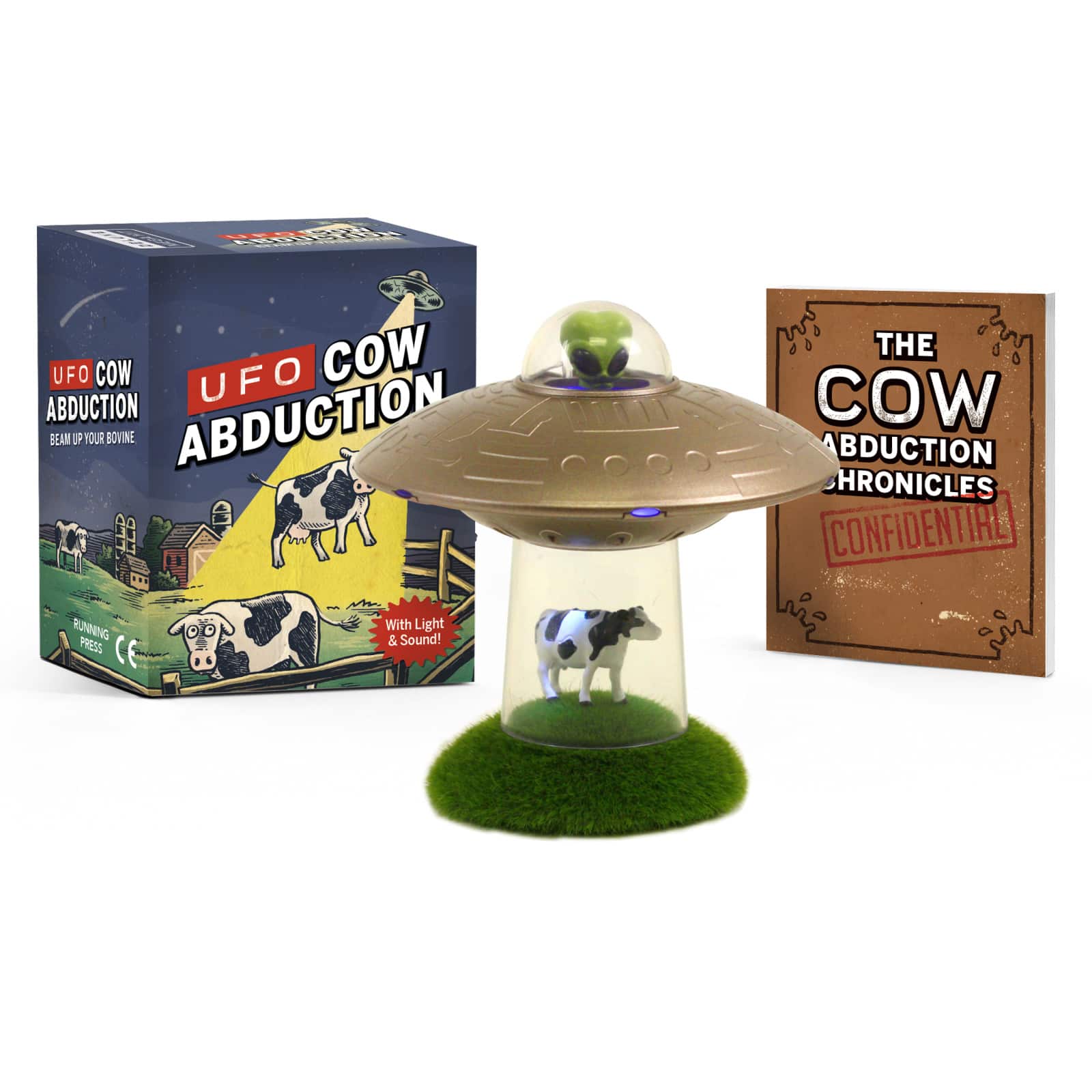 UFO Cow Abduction Figurine Kit