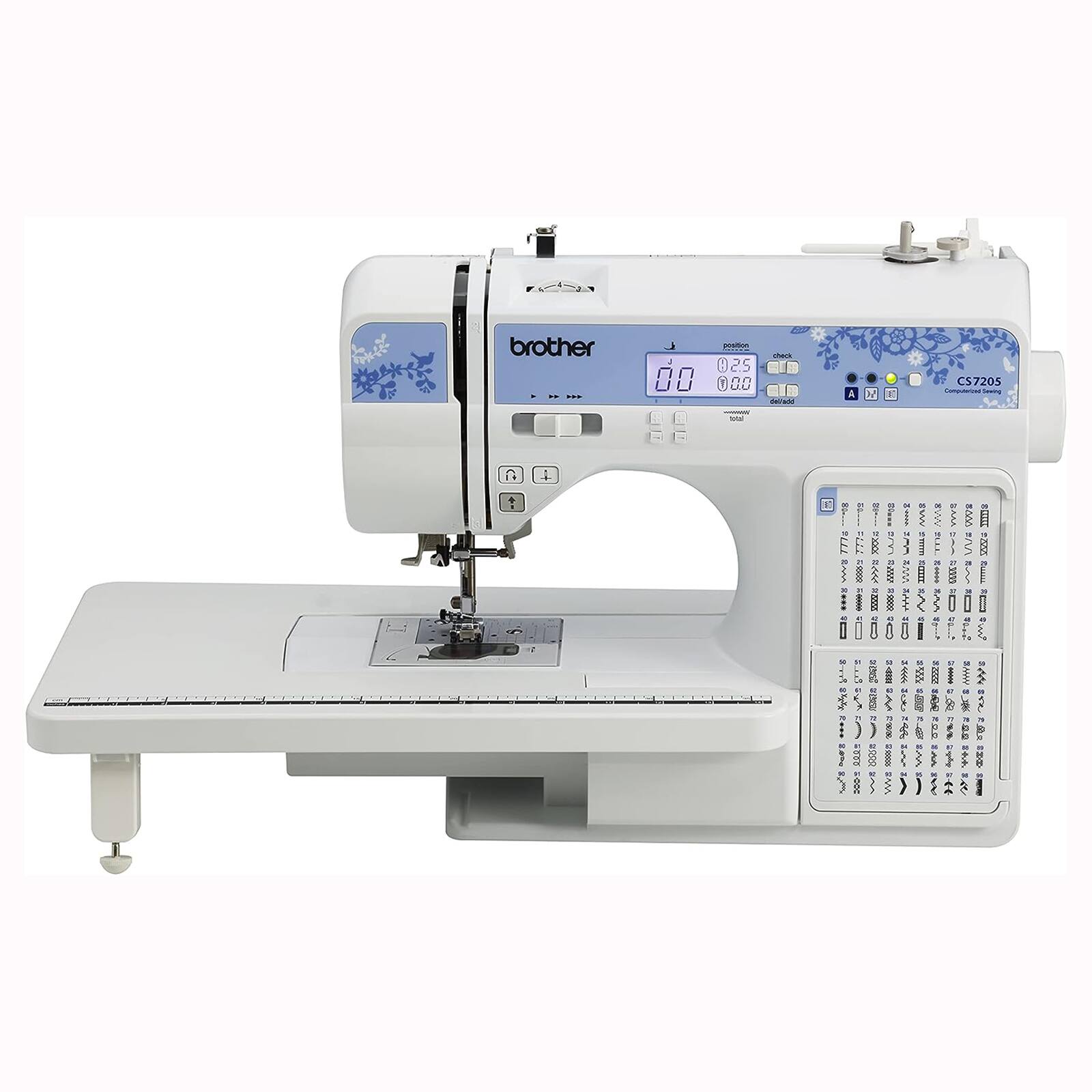 Brother CS7205 Computerized Sewing Machine with Wide Table