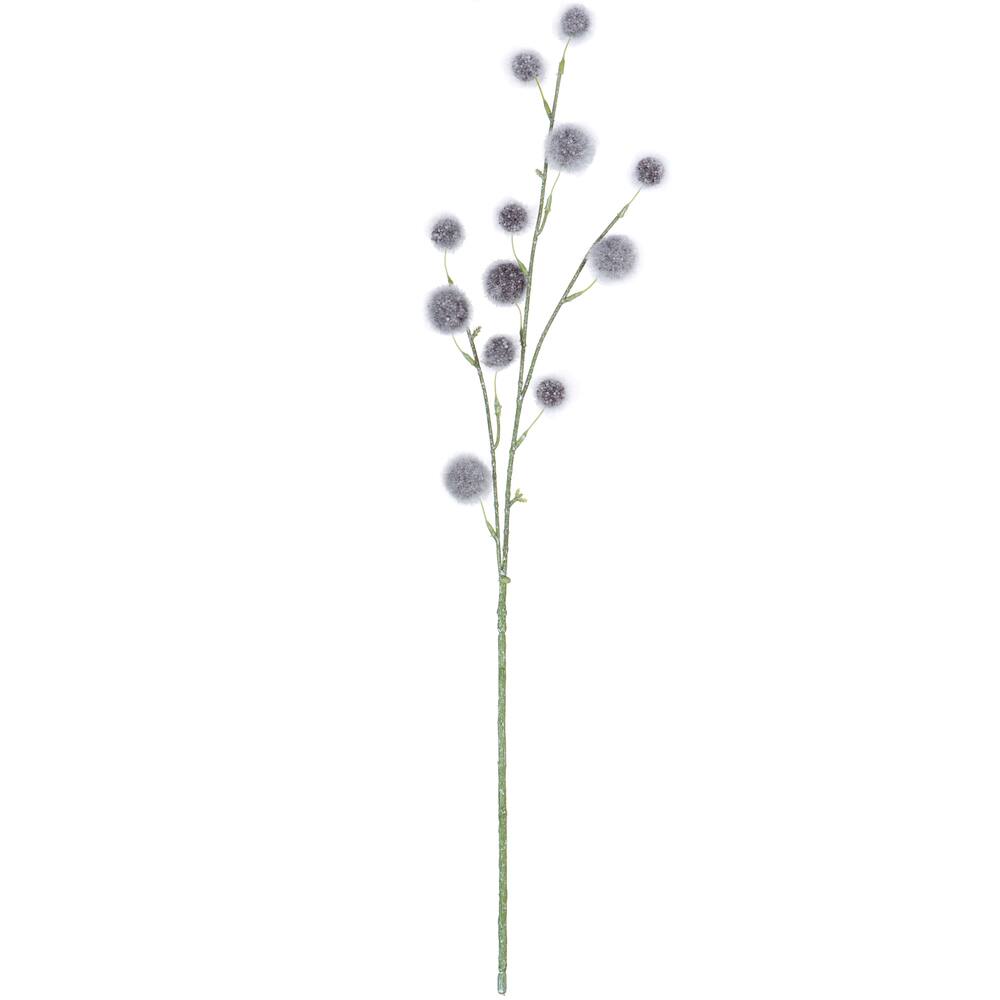 Gray Lavender Pom Pom Spray, 3ct. Michaels