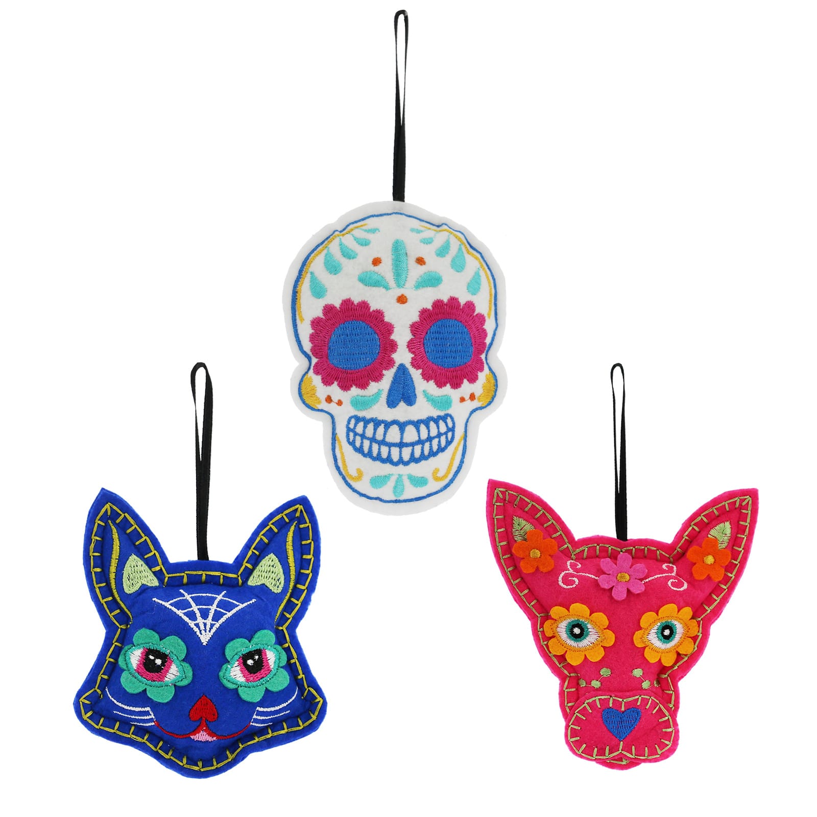 Assorted Day of the Dead Plush Wall Décor, 1pc. by Ashland®