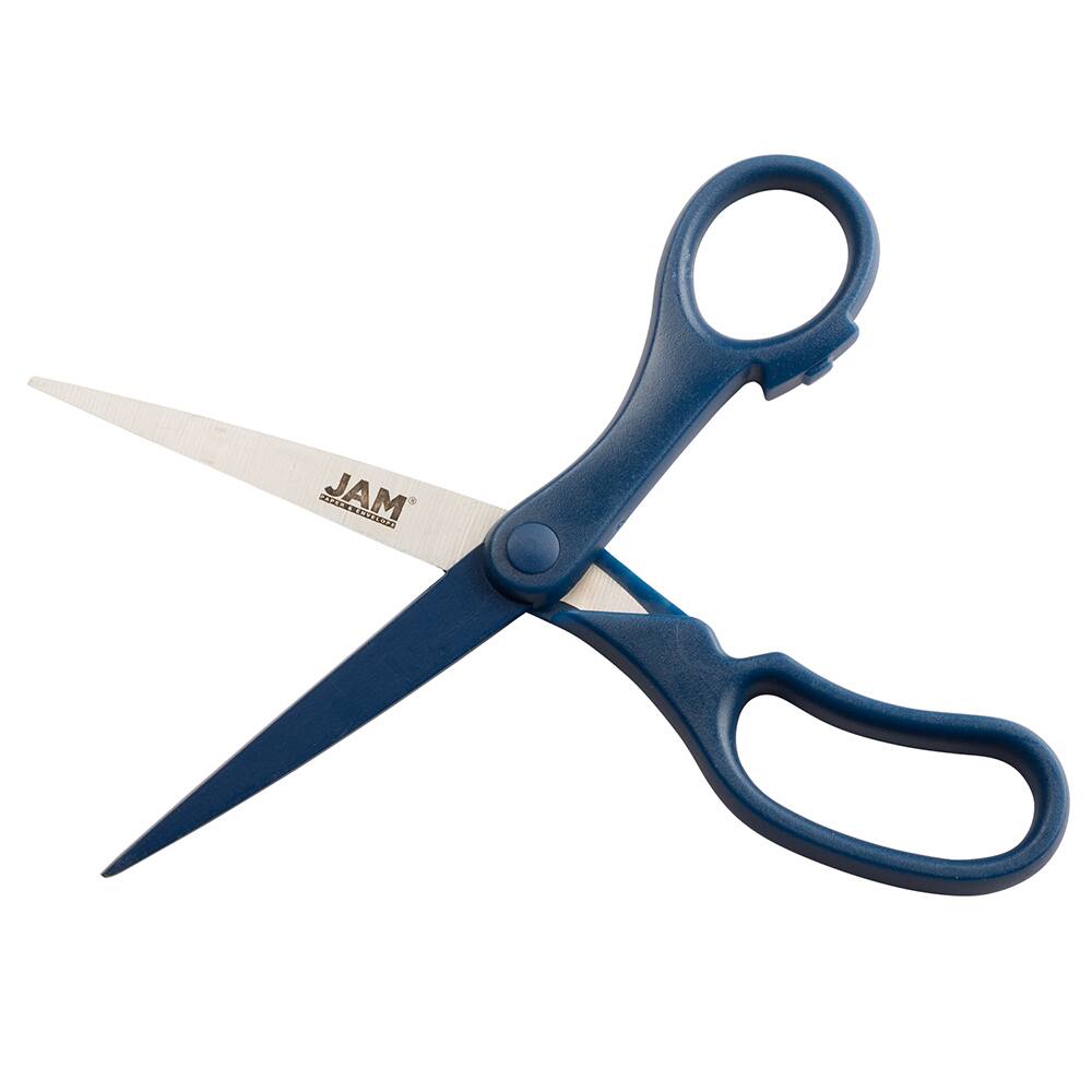 JAM Paper 8&#x22; Ergonomic Multi-Purpose Precision Scissors