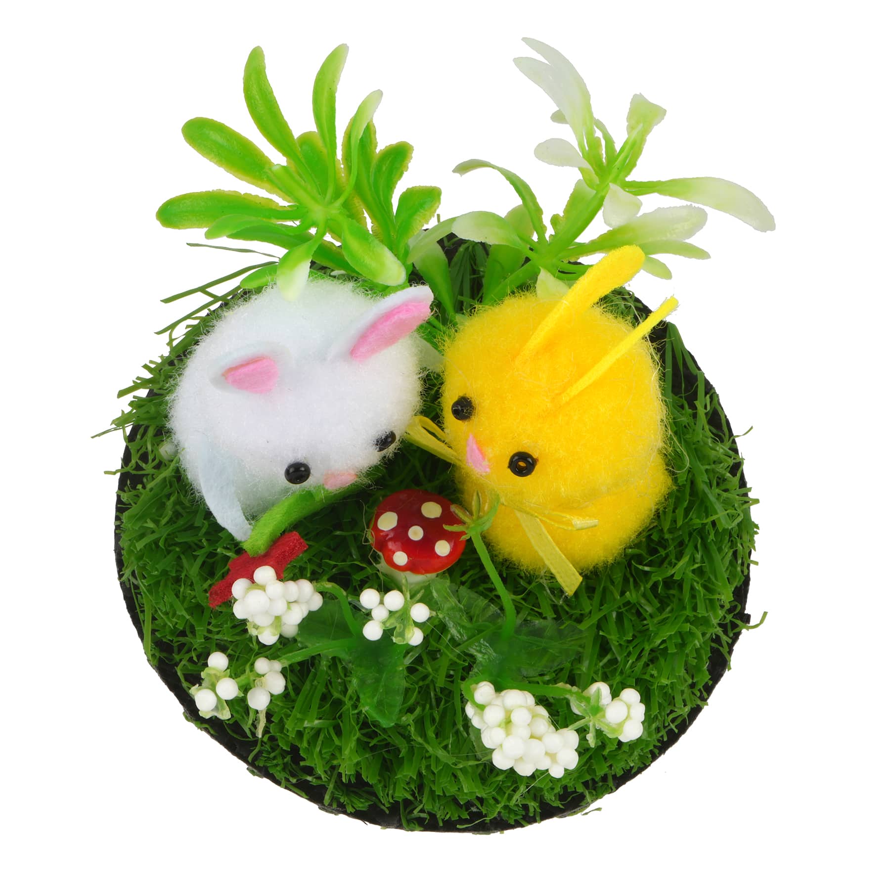 Chenille Bunnies on a Lawn by Ashland&#xAE;