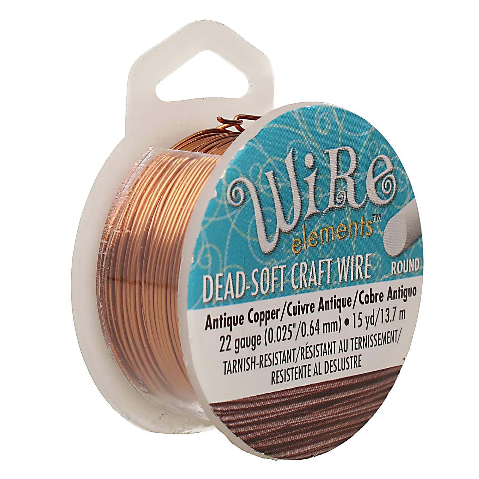 The Beadsmith® Wire Elements™ 22 Gauge Tarnish Resistant Soft Temper Wire,  15yd.