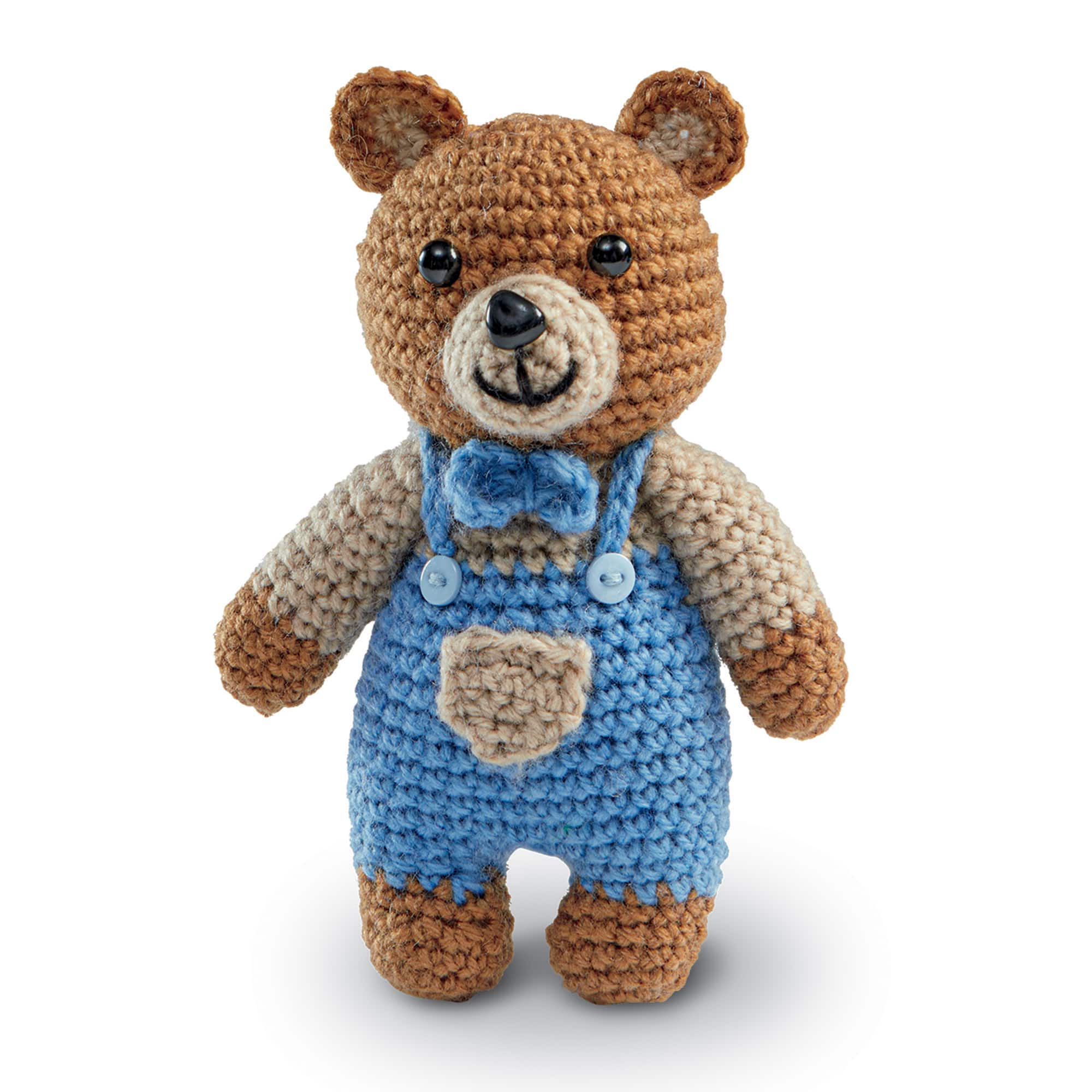 Intermediate Bear Amigurumi Crochet Kit by Loops & Threads®
