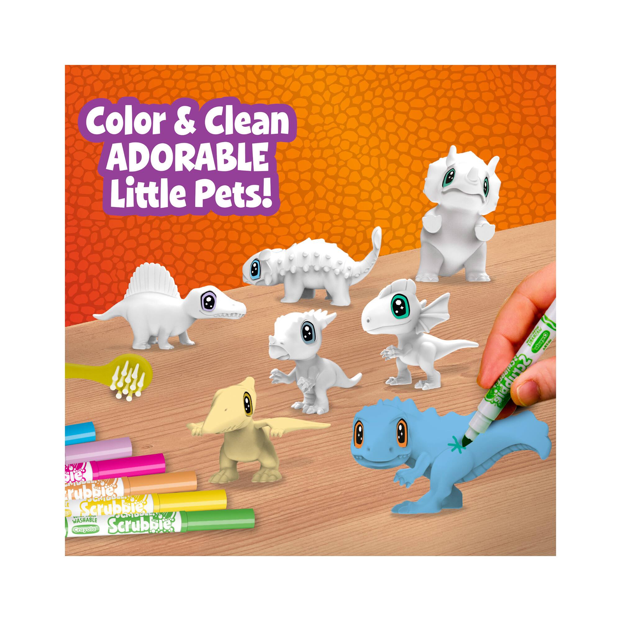 Crayola® Scribble Scrubbie® Dinosaur Glow Pack Set