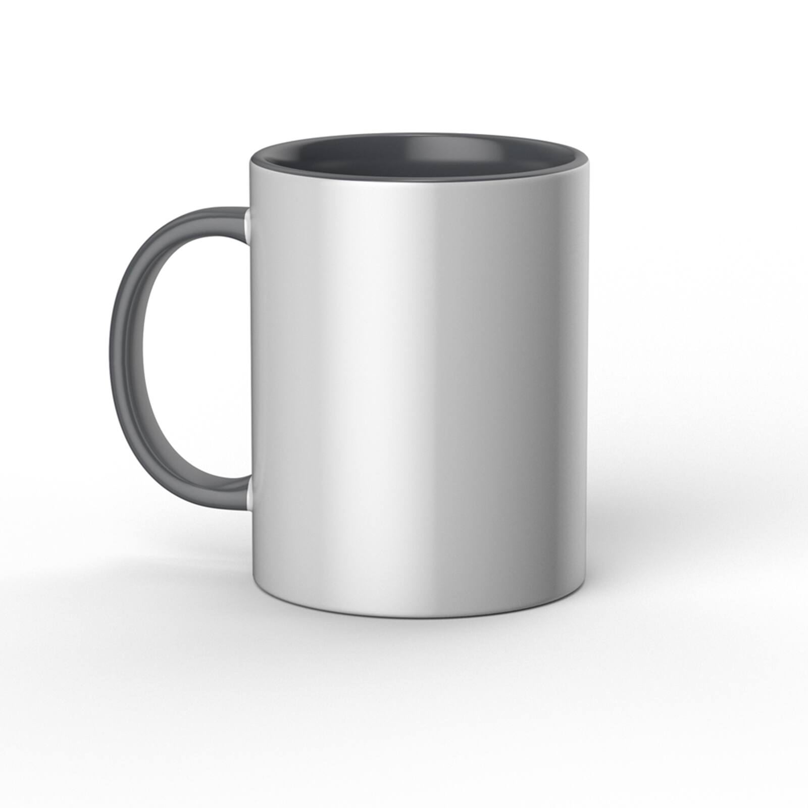 8 Pack: Cricut® 15oz. White & Gray Ceramic Mug Blank