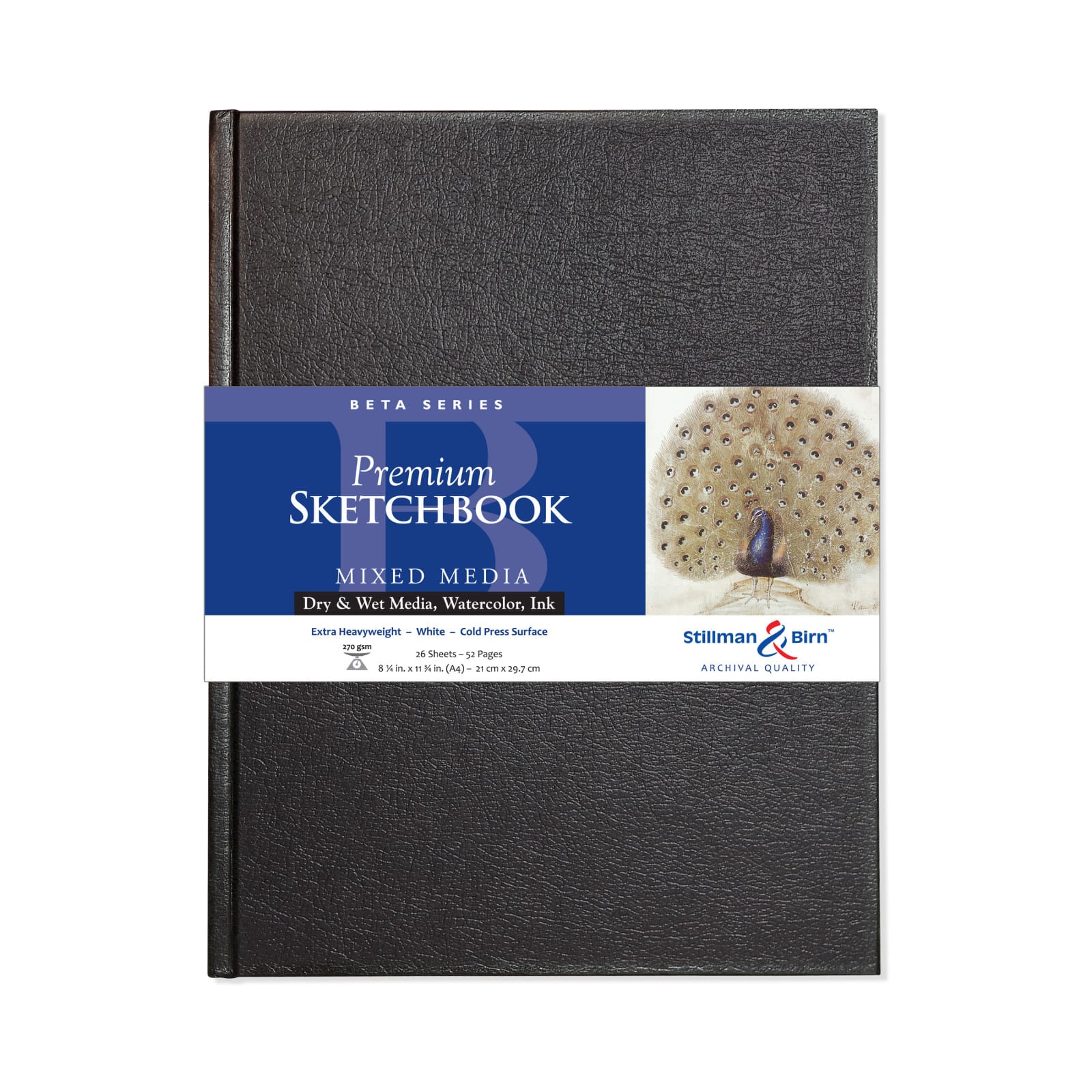 Stillman &#x26; Birn&#xAE; Beta Series Hardcover Mixed Media Premium Sketchbook, 8.25&#x22; x 11.75&#x22;