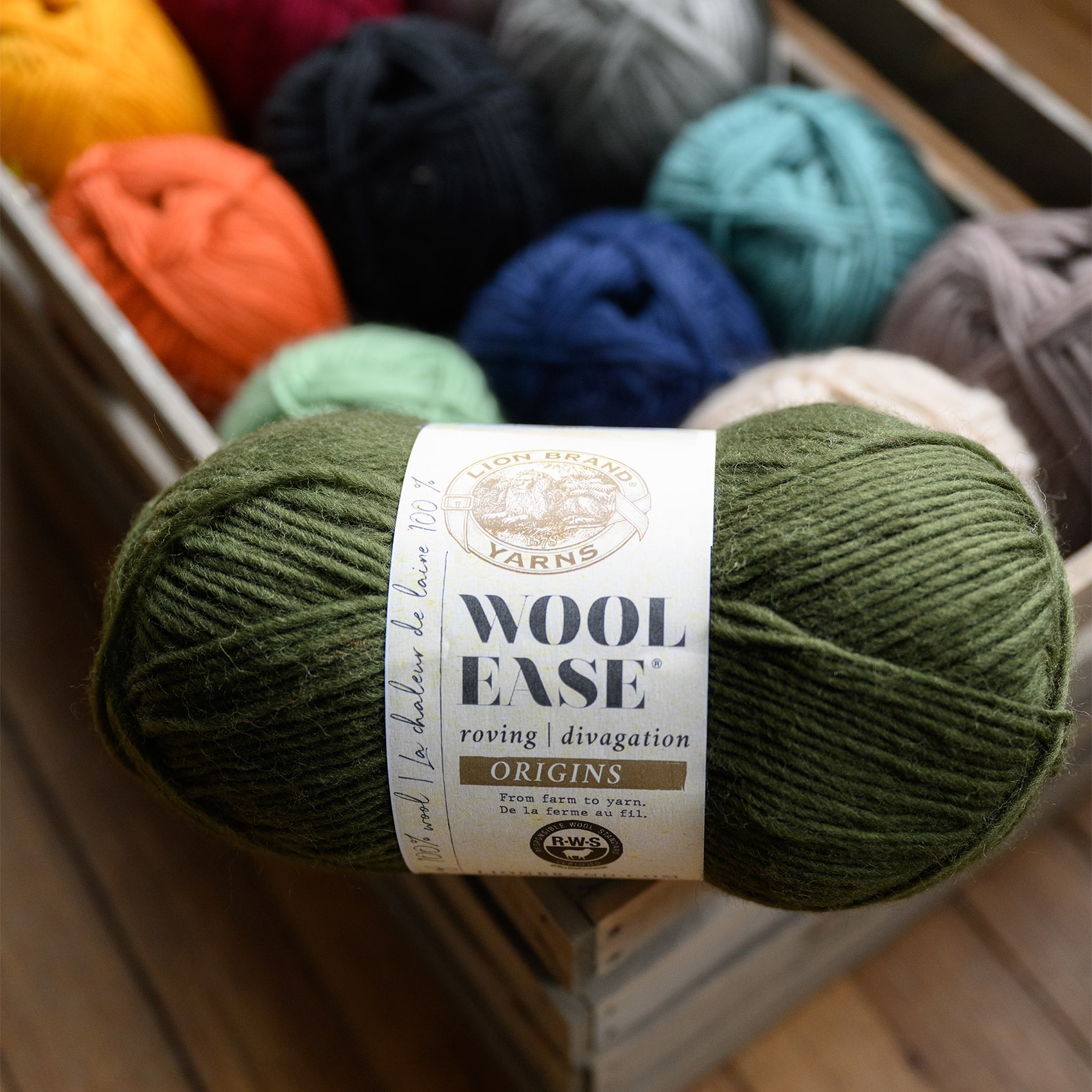 Lion Brand&#xAE; Wool-Ease&#xAE; Roving Origins Yarn