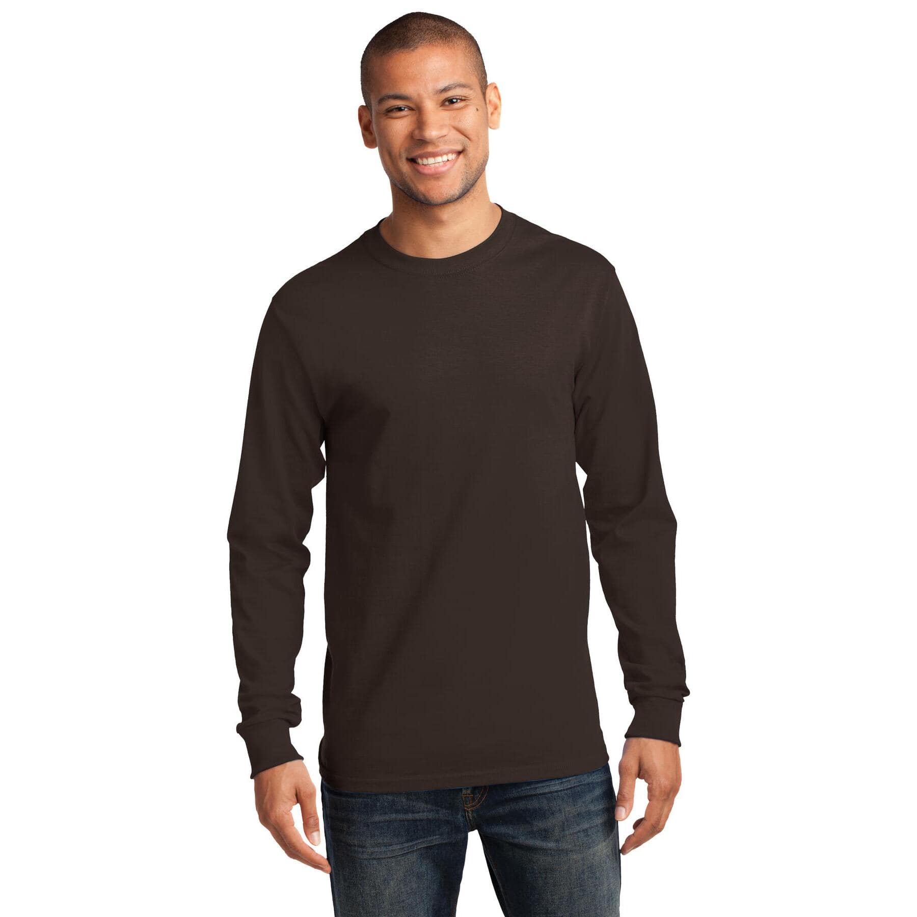 Port & Company® Color Long Sleeve Essential T-Shirt