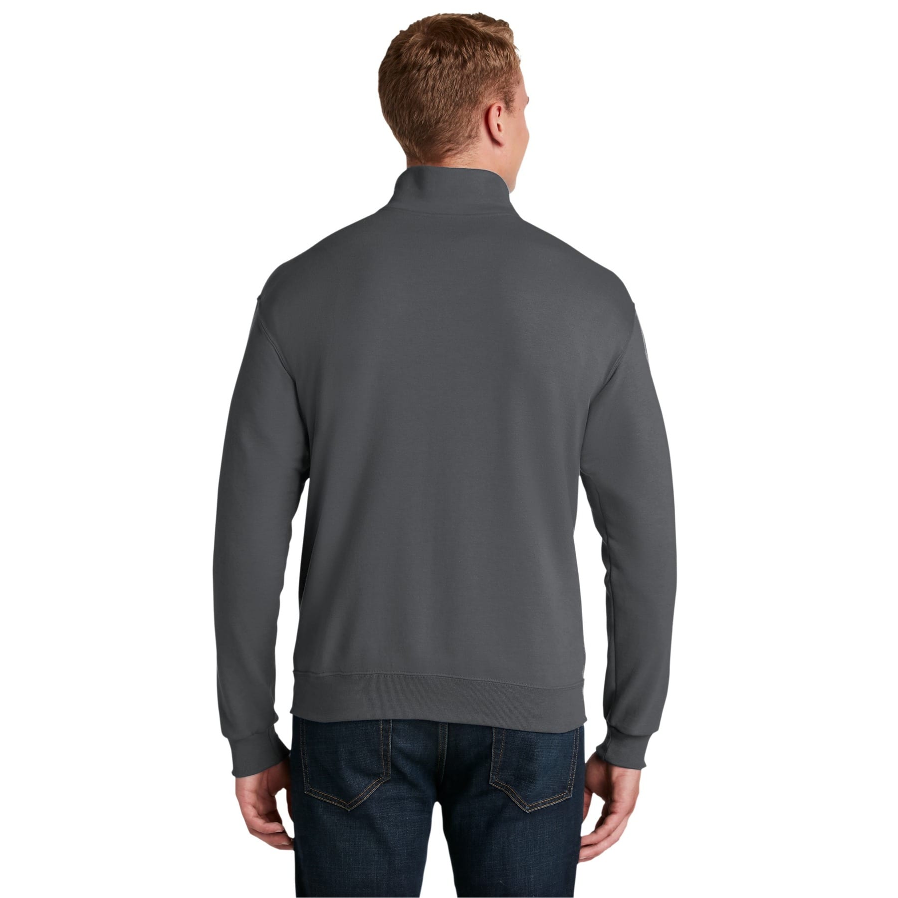 JERZEES® NuBlend® 1/4-Zip Cadet Collar Sweatshirt