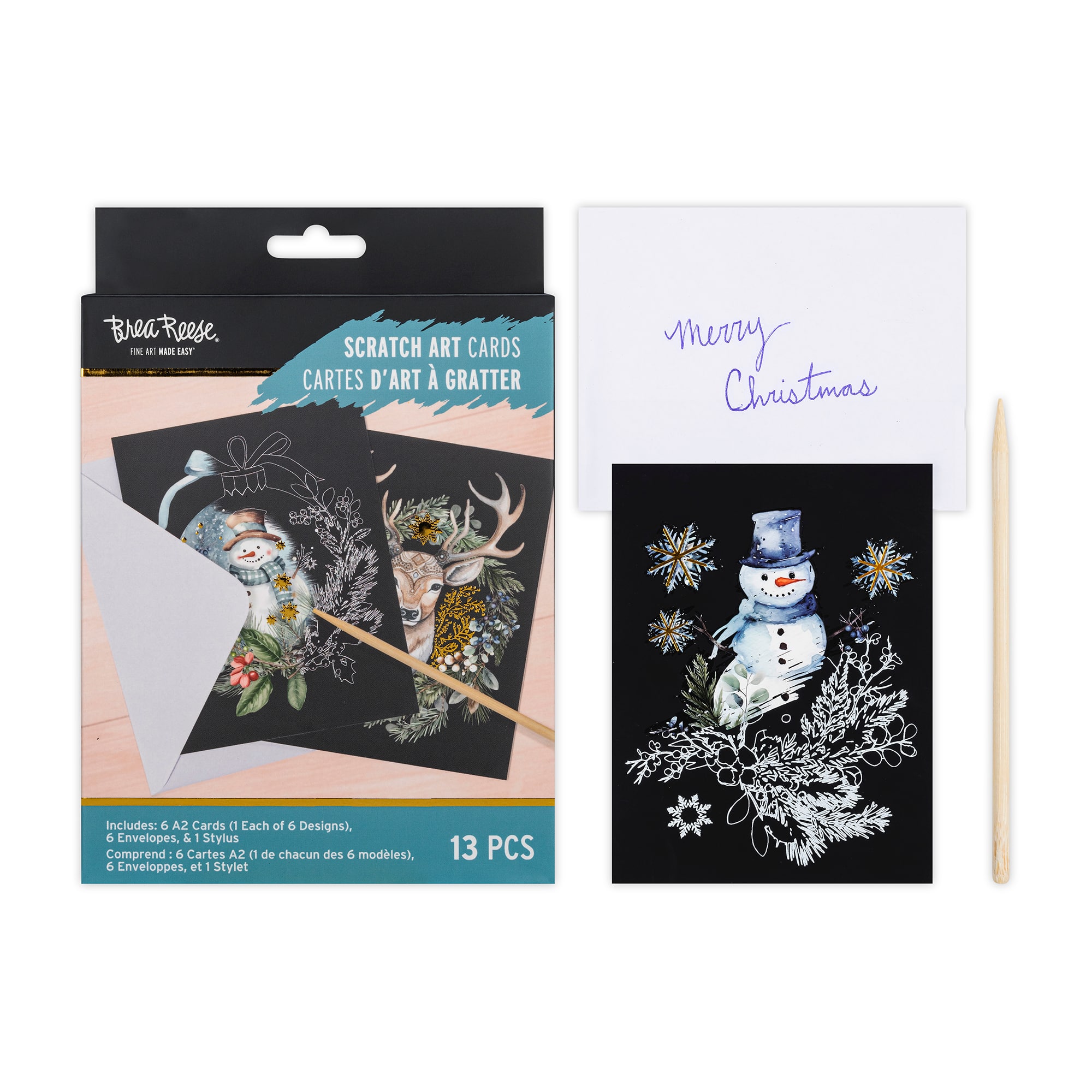 Brea Reese&#x2122; Wonderland Scratch Art Card Kit