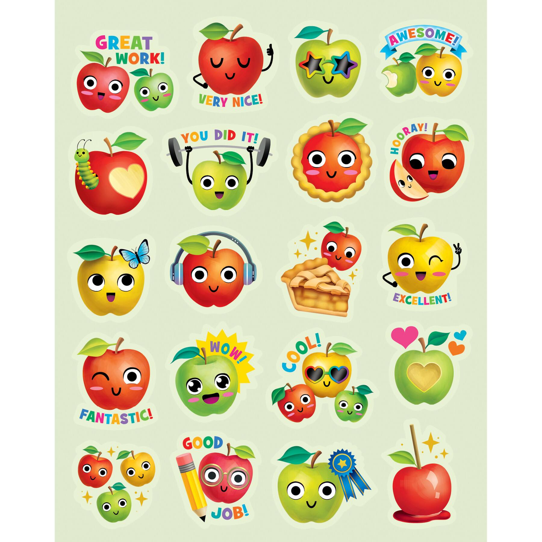 Teacher Created Resources® Apple Smelly Stickers, 6 Pack of 120 each
