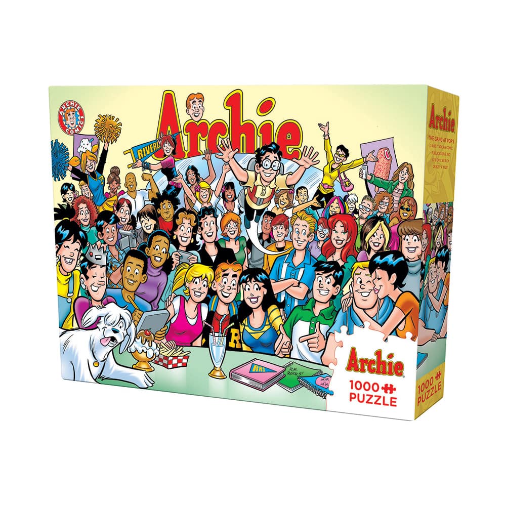 Archie Comics&#xAE; The Gang at Pop&#x27;s 1000 Piece Puzzle