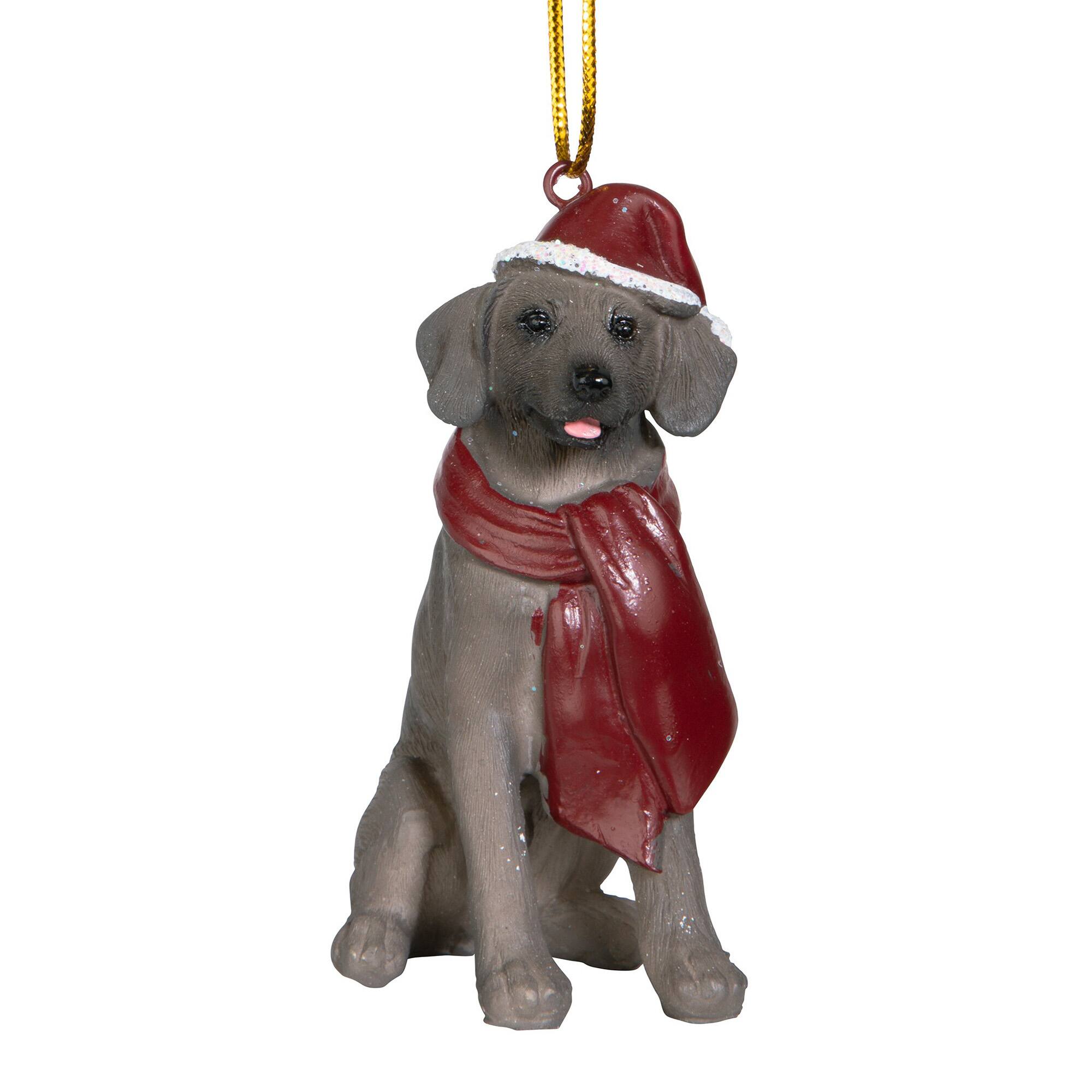 Design Toscano 3.5&#x22; Weimaraner Ornament Sculpture