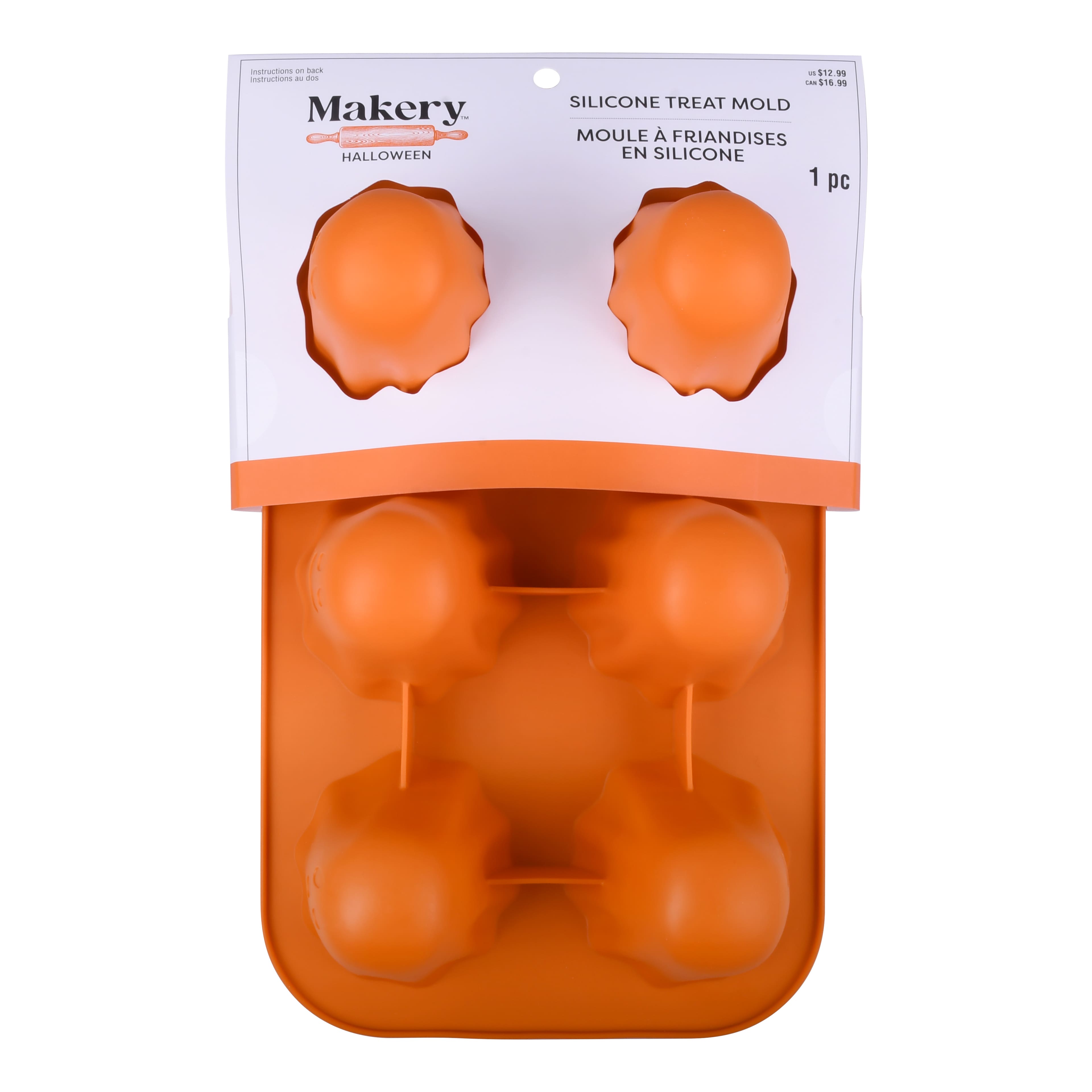 3D Ghost Silicone Treat Mold by Makery&#x2122;