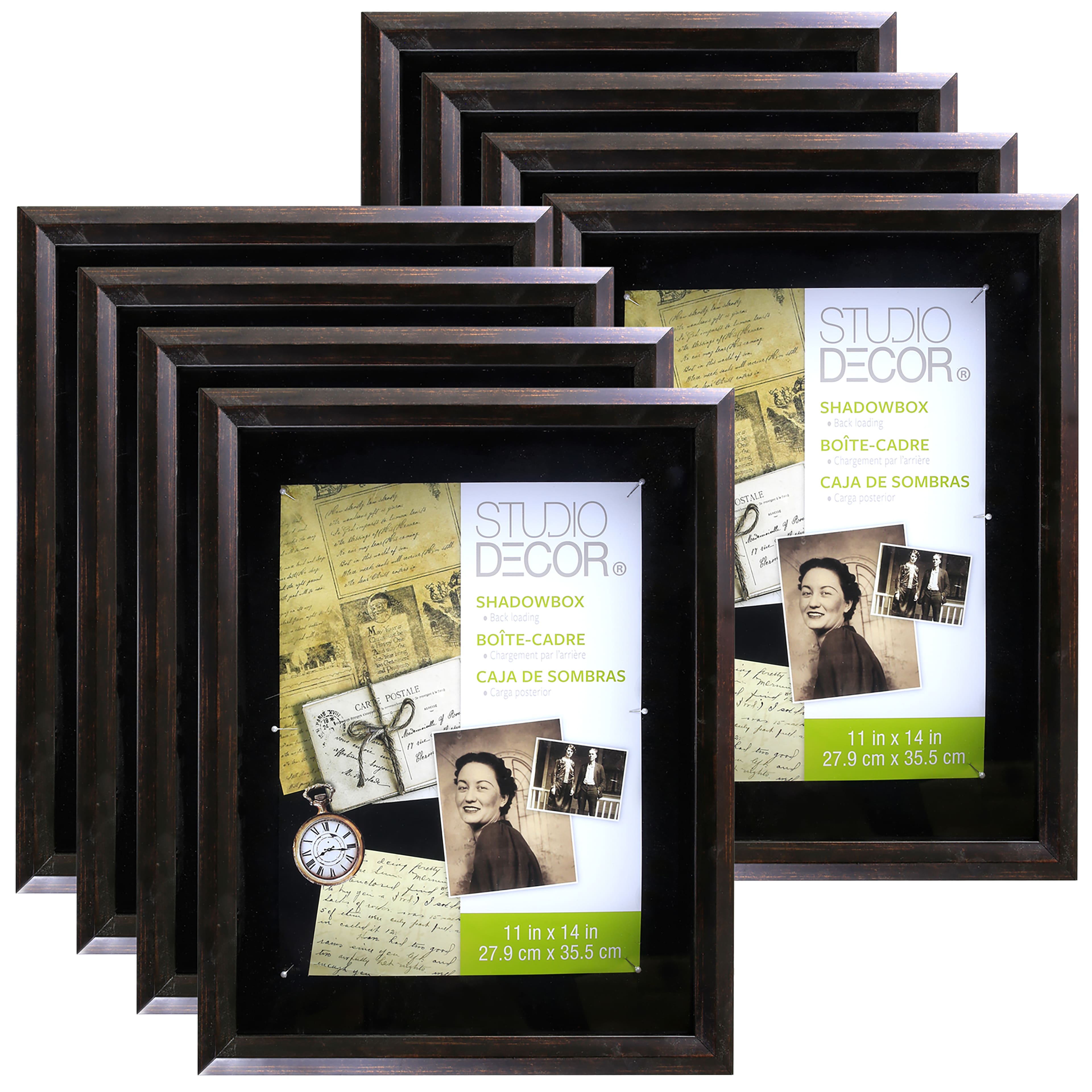 8 Pack: Bronze 11" x 14" Shadow Box by Studio Décor®