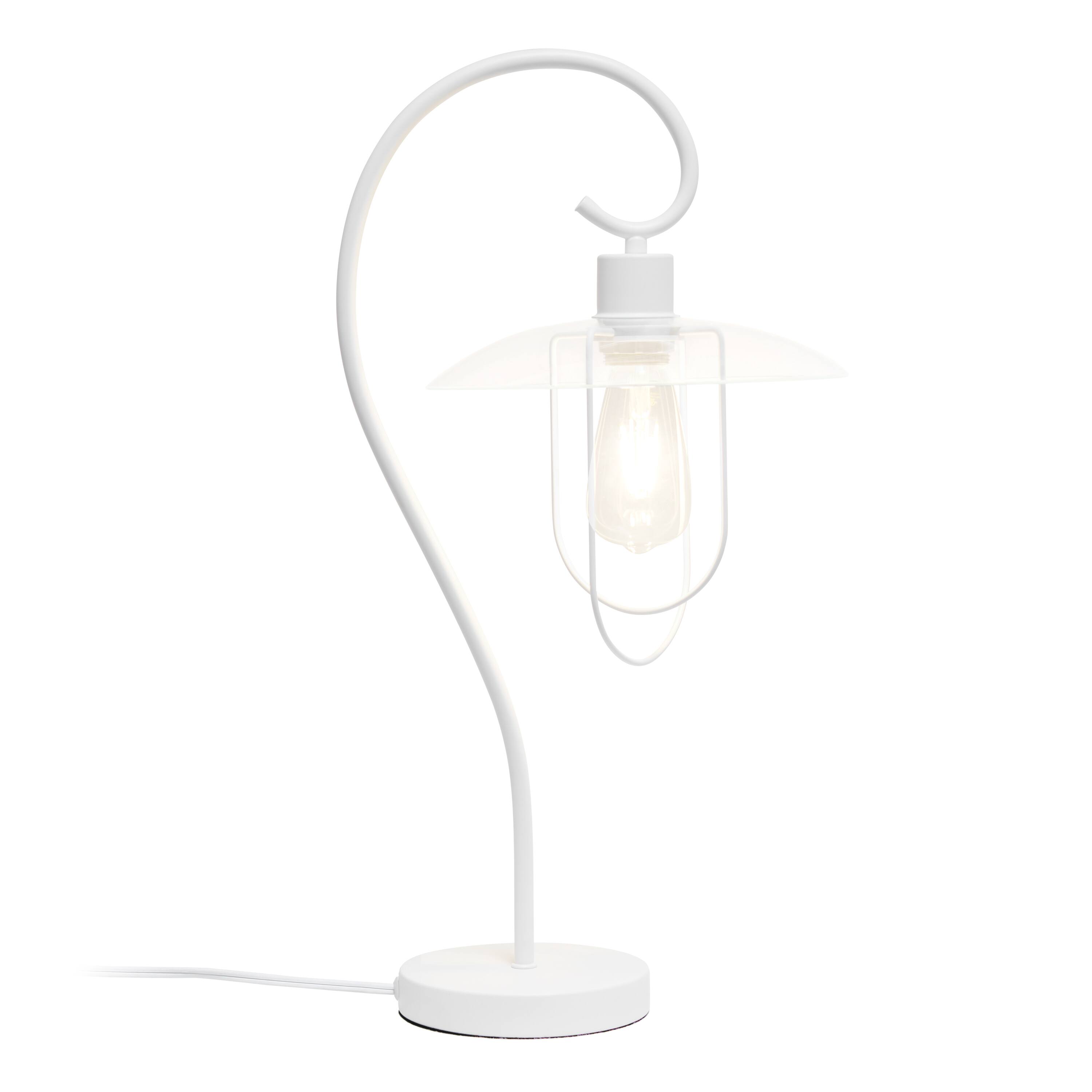 Lalia Home Modern Metal Scroll Table Lamp